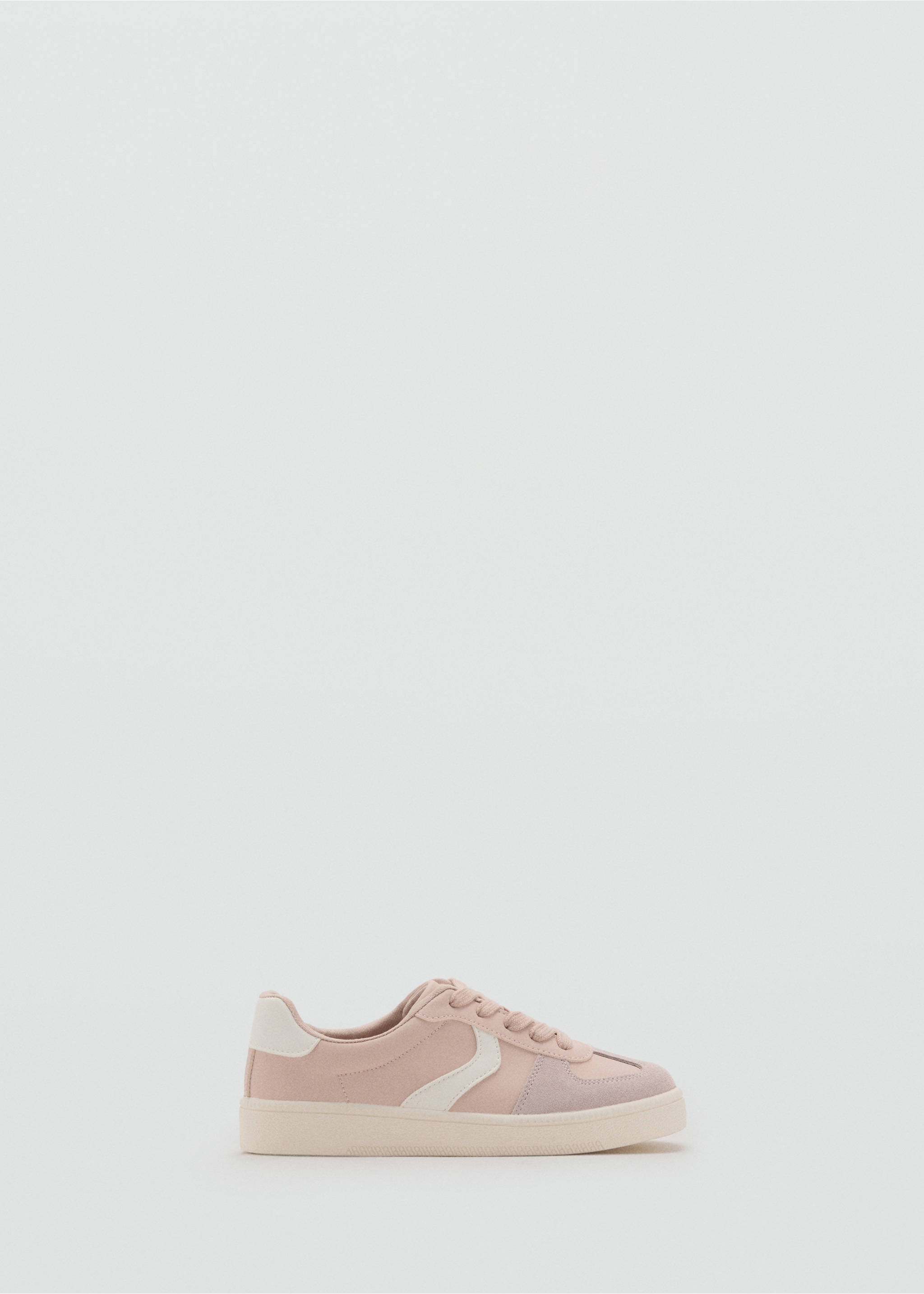 Deportivas combinadas cordón - Artículo sin modelo, Rosa pastel. Ref: 17023305-00.