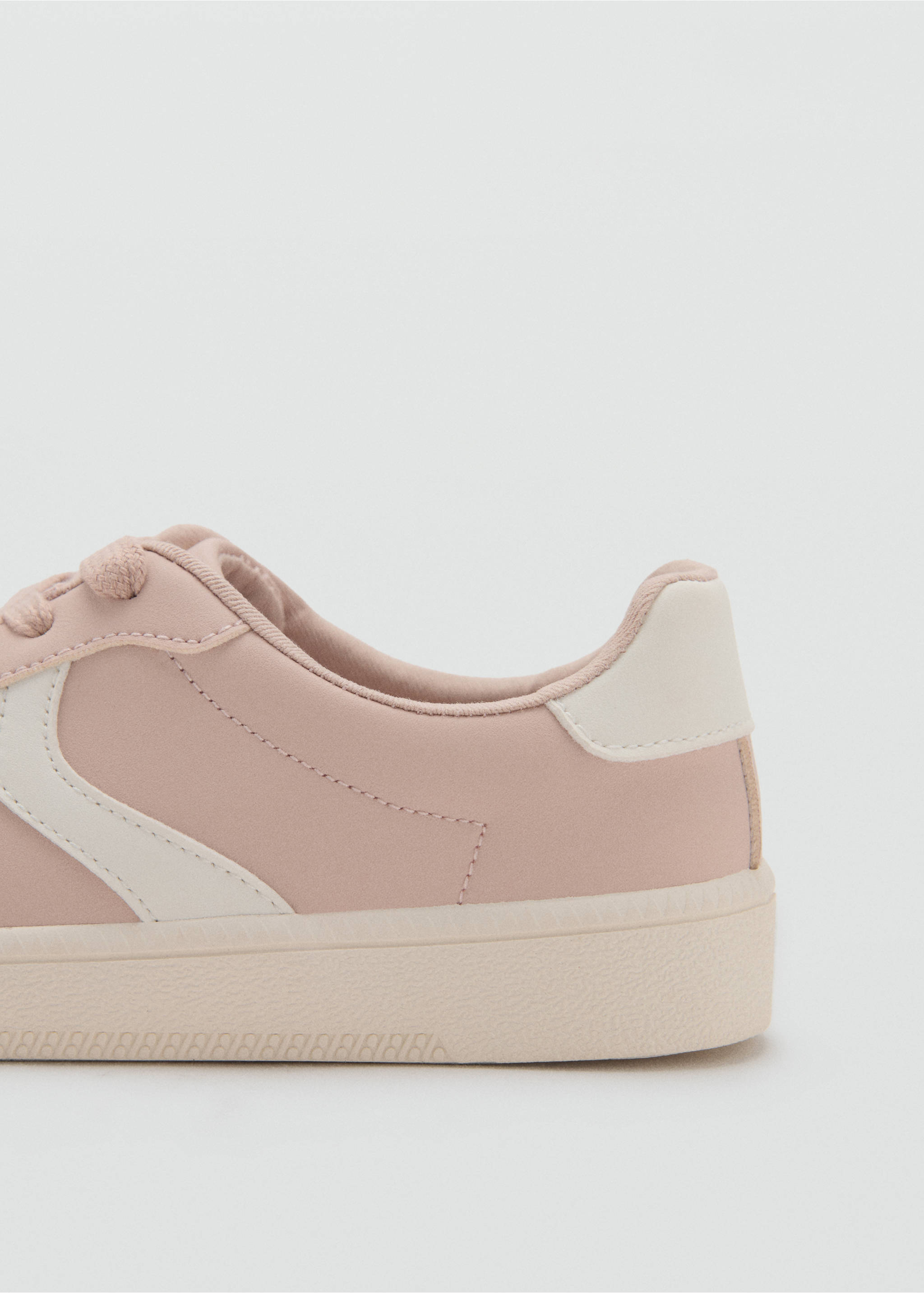 Tennis combinées à lacets - Détail de l'article 1, Rose pastel. Ref: 17023305-00.