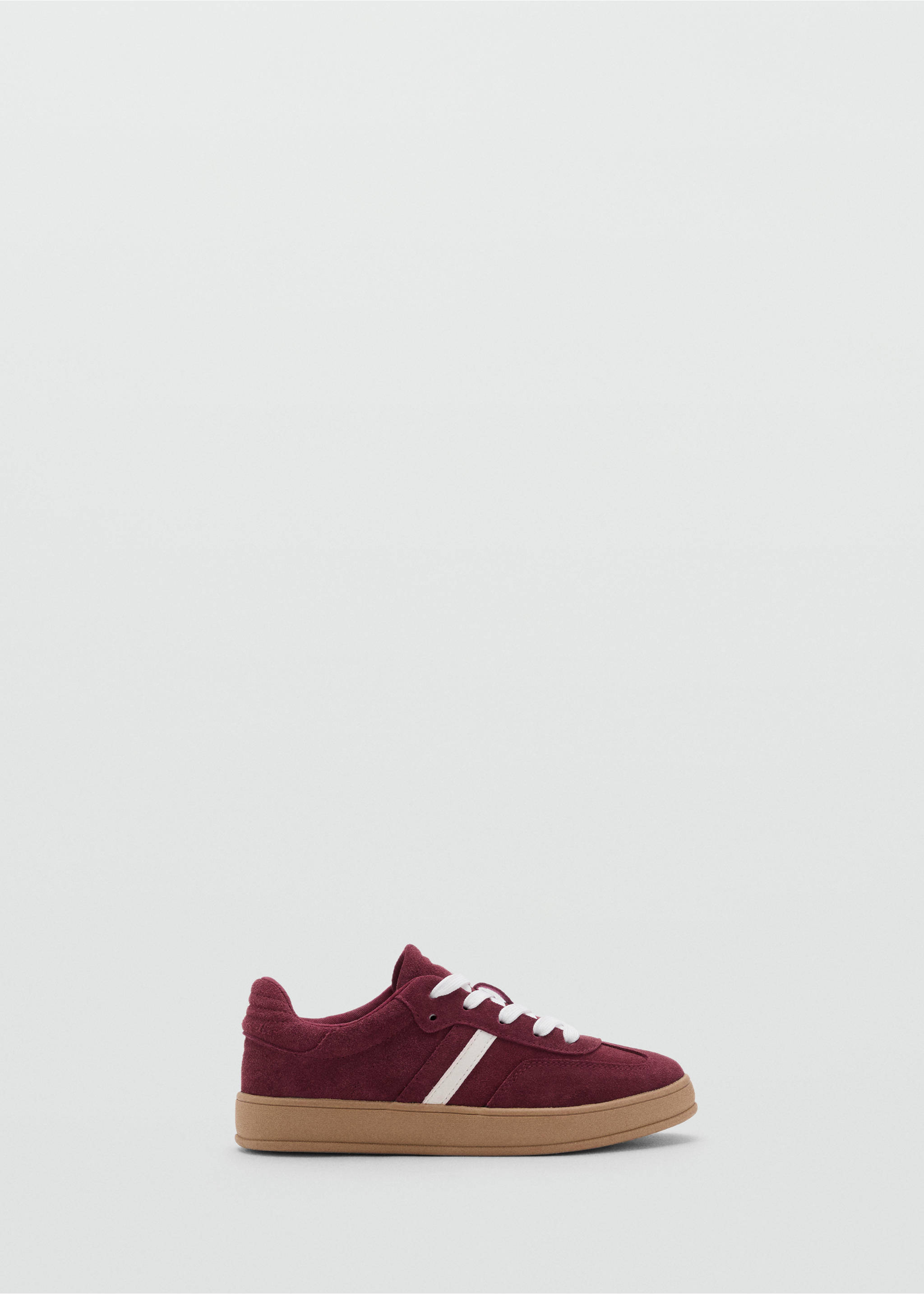 Leather mixed sneakers - Article without model, Burgundy. Ref: 17023306-00.