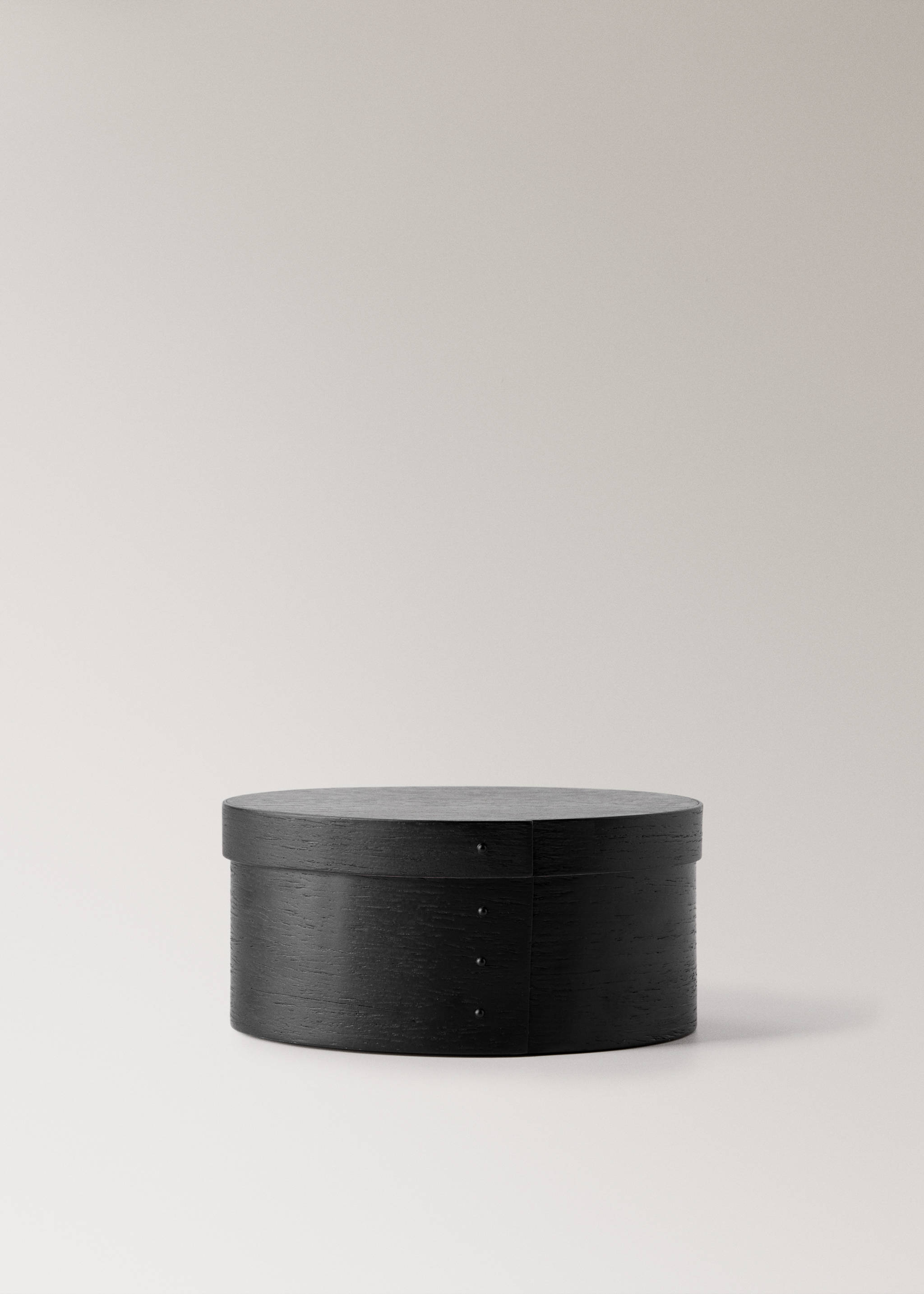 Kleine ovale Holzschachtel - Artikel ohne Model