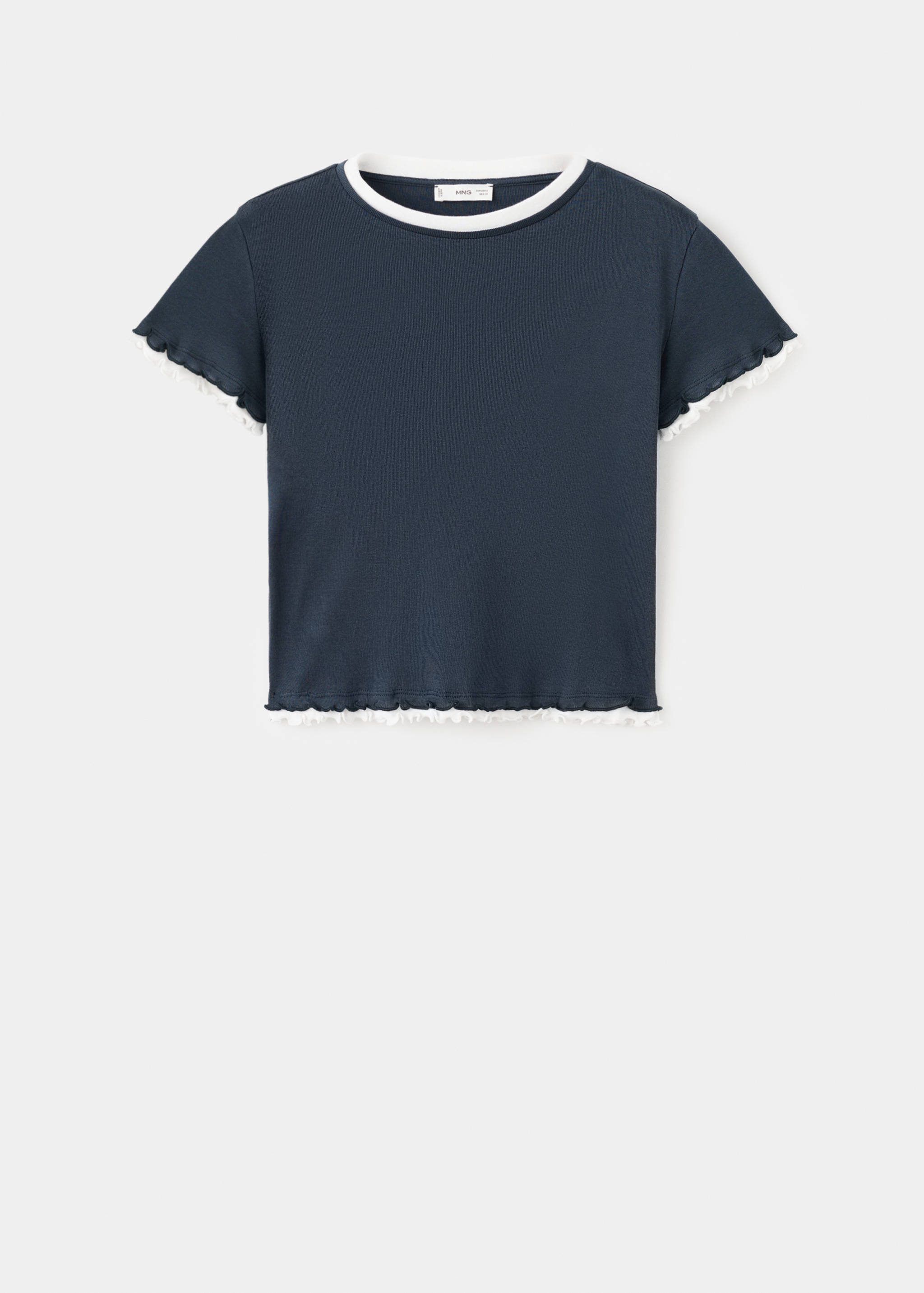 Crop-T-Shirt aus Bio-Baumwolle - Artikel ohne Model
