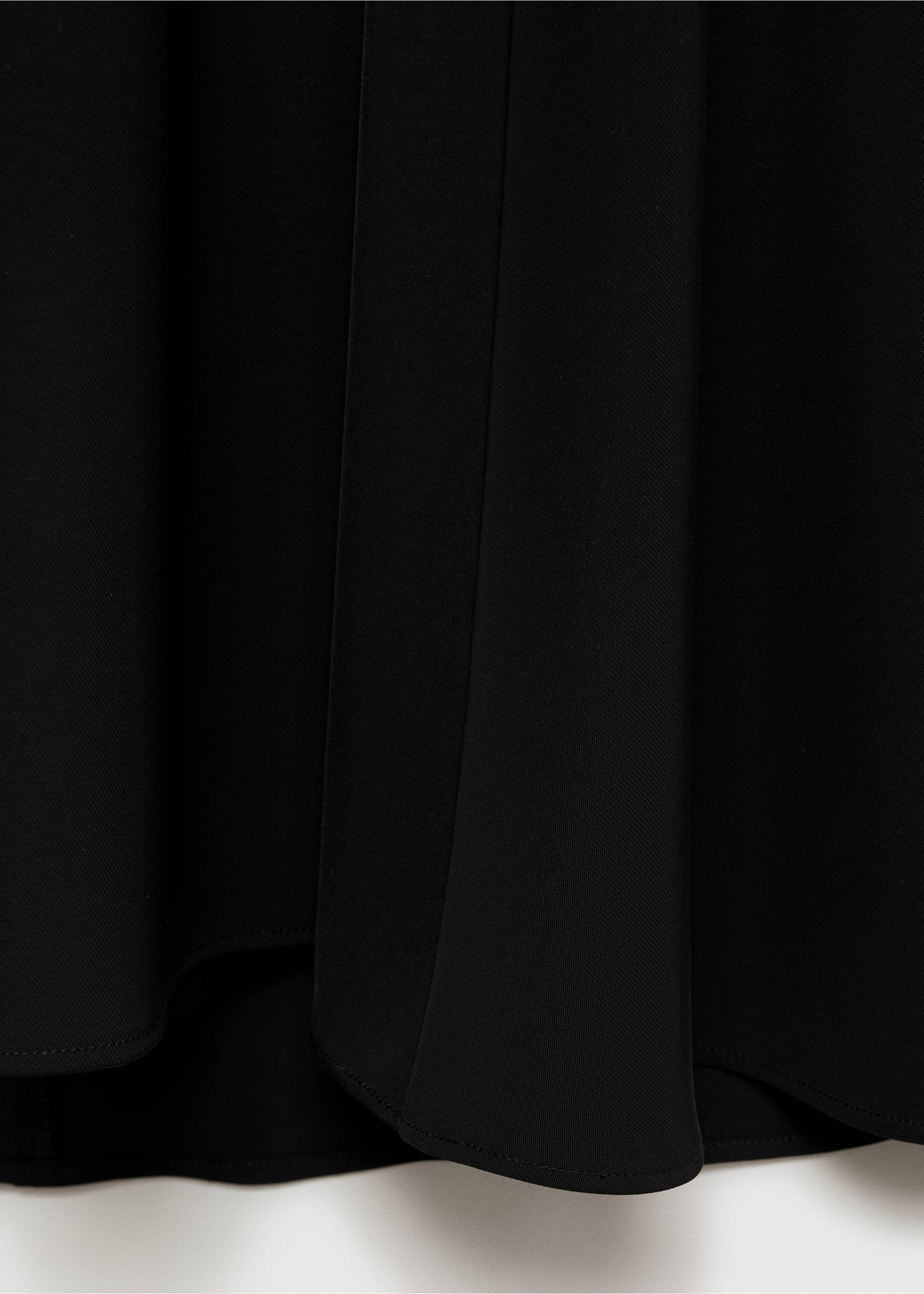 Halter-neck combo dress - Details of the article 0, Black. Ref: 17023796-00.