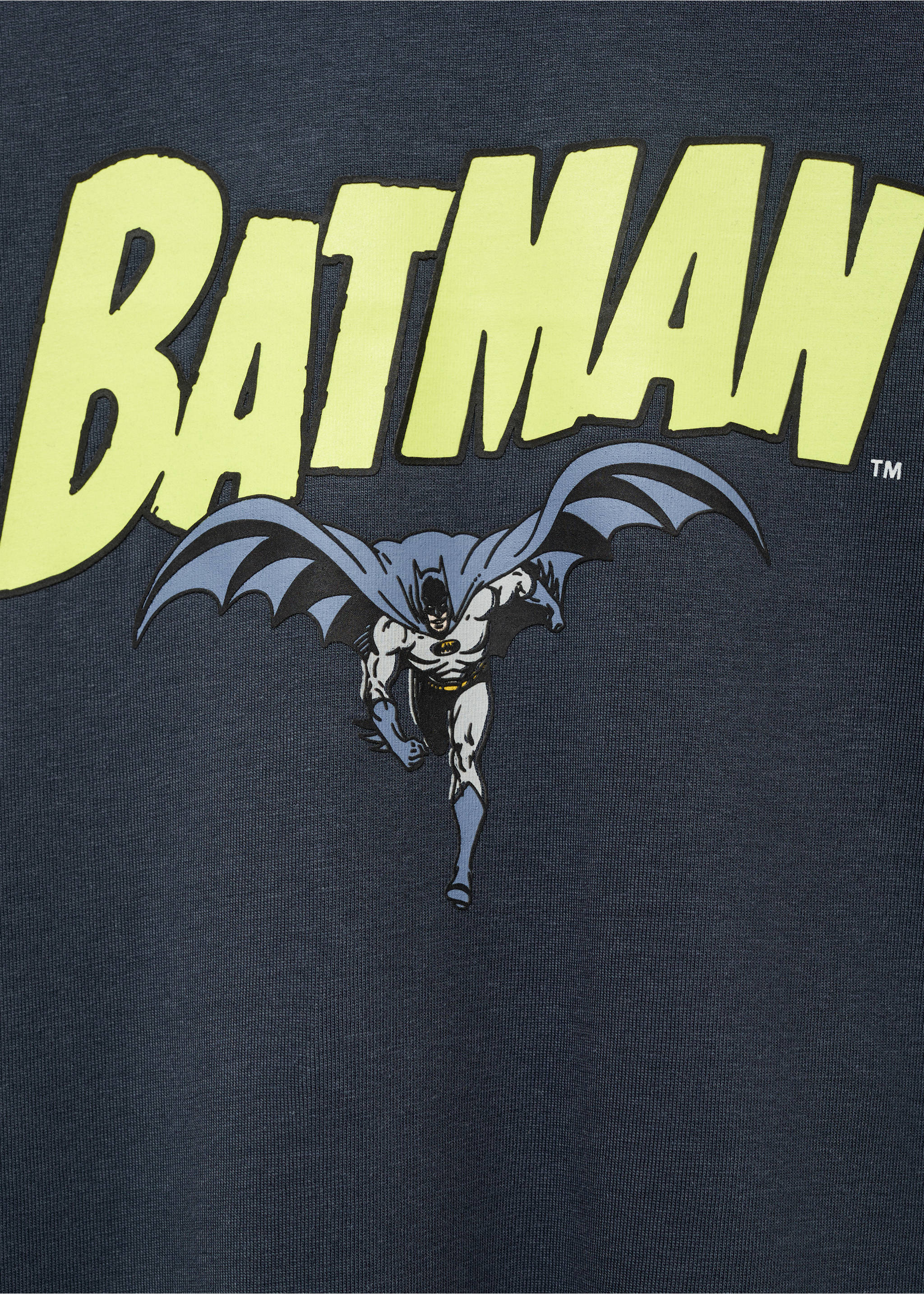 Long Batman pyjamas - Details of the article 8, Medium Heather Grey. Ref: 17023797-00.