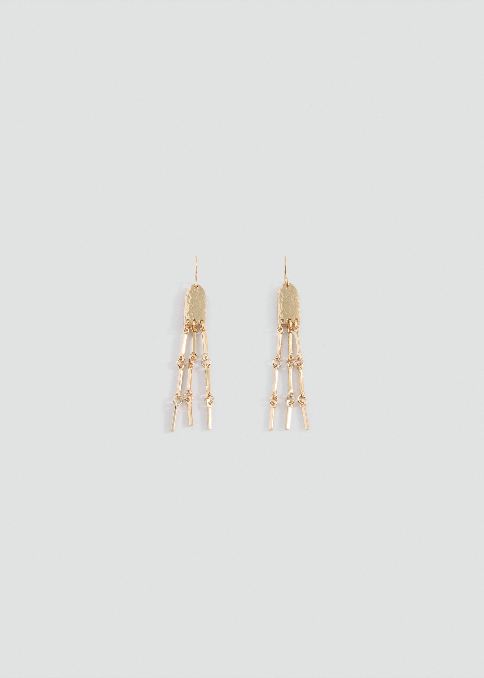 Combined earrings - Article without model, Gold. Ref: 17023813-00.