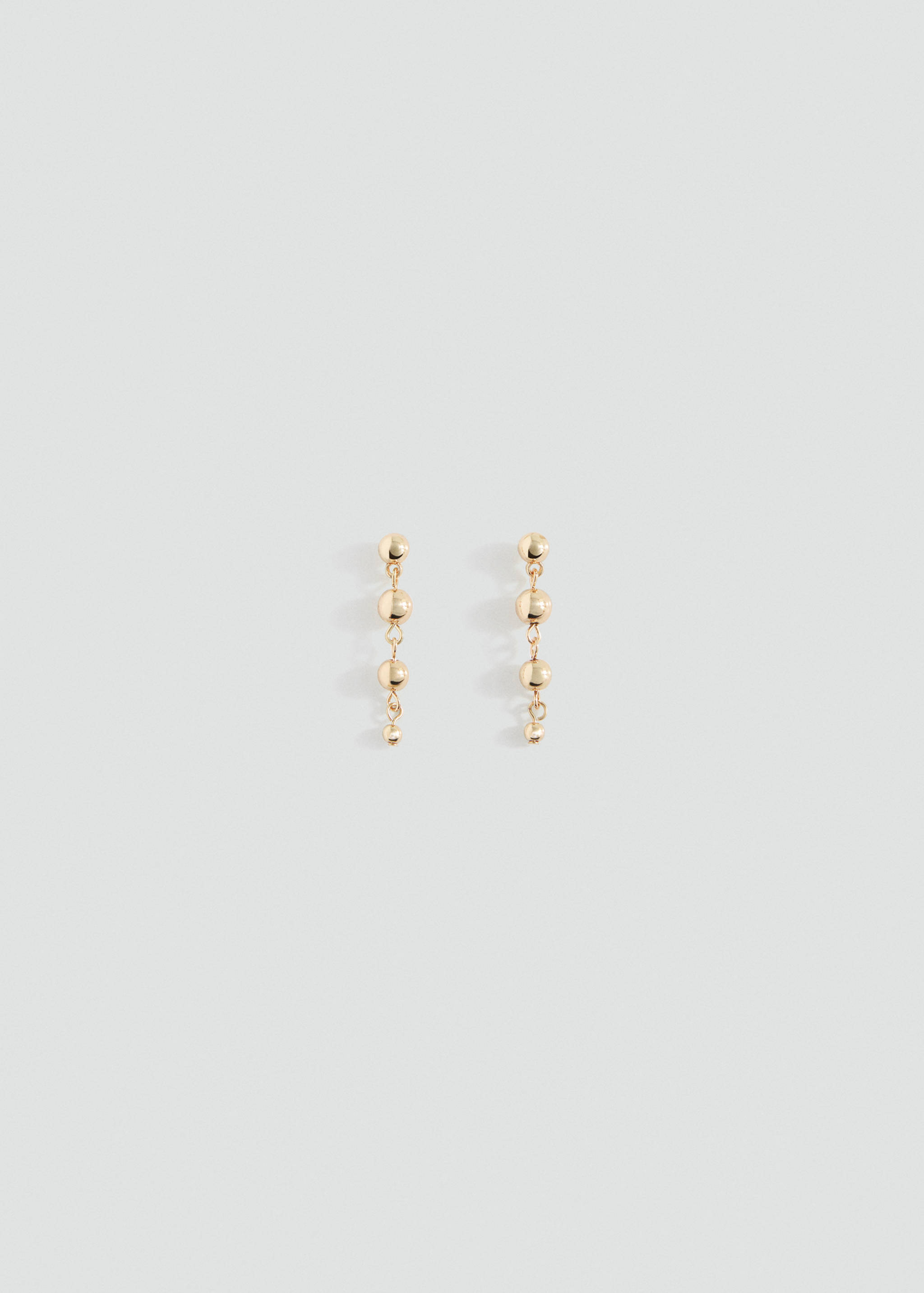 Beaded drop earrings - Article without model
