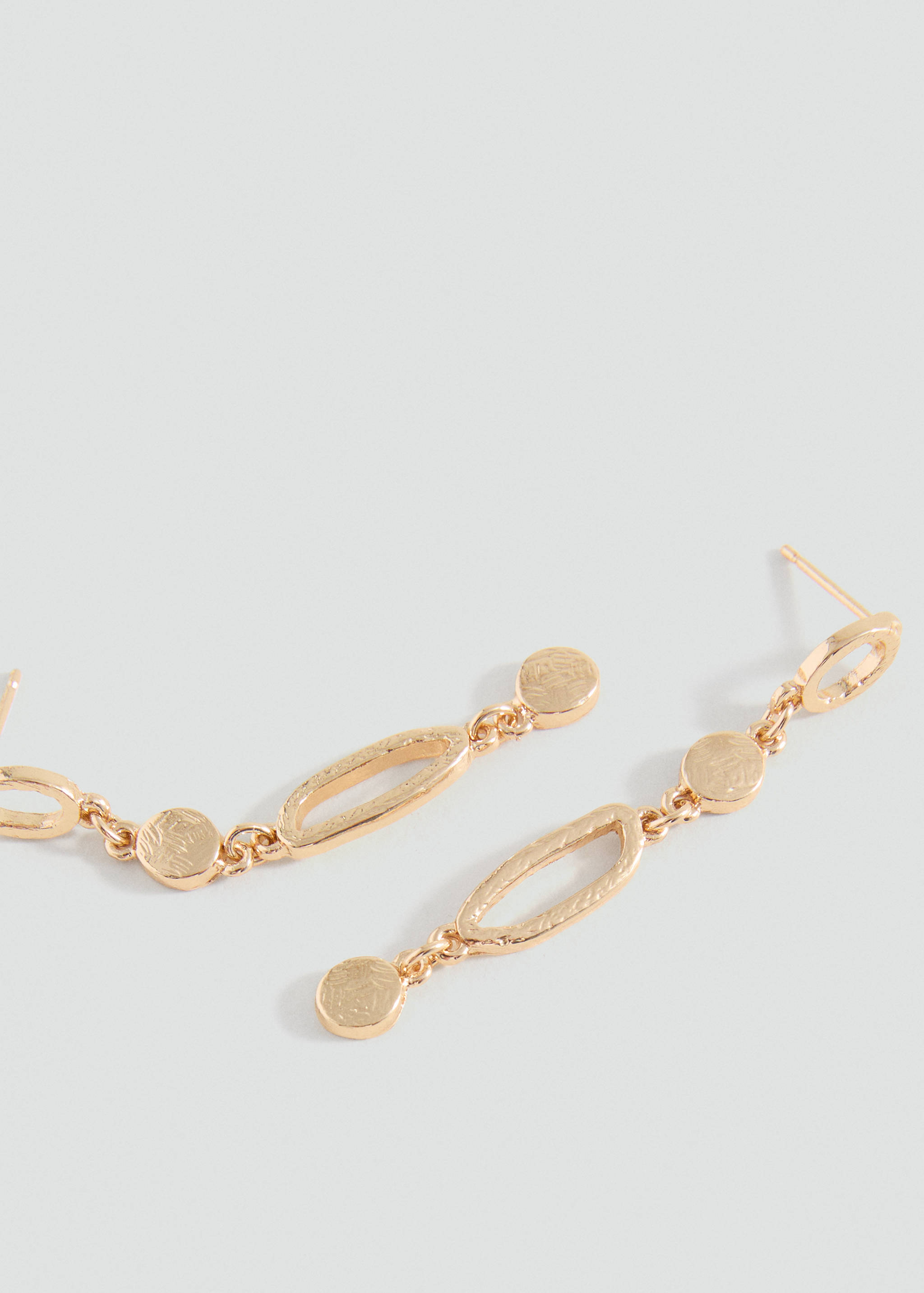 Boucles d'oreilles pendentifs combinés - Plan moyen