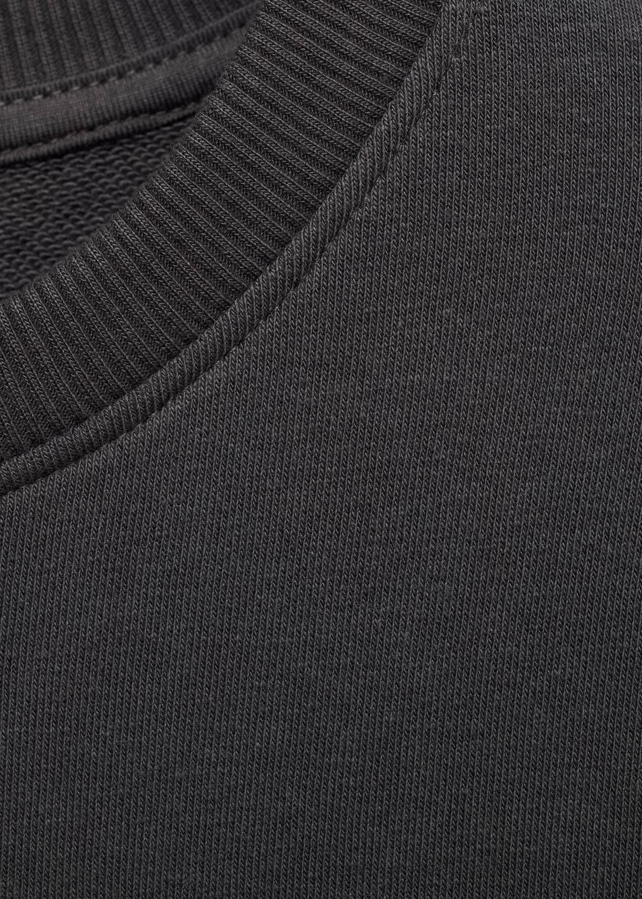 Embroidered message sweatshirt - Details of the article 8