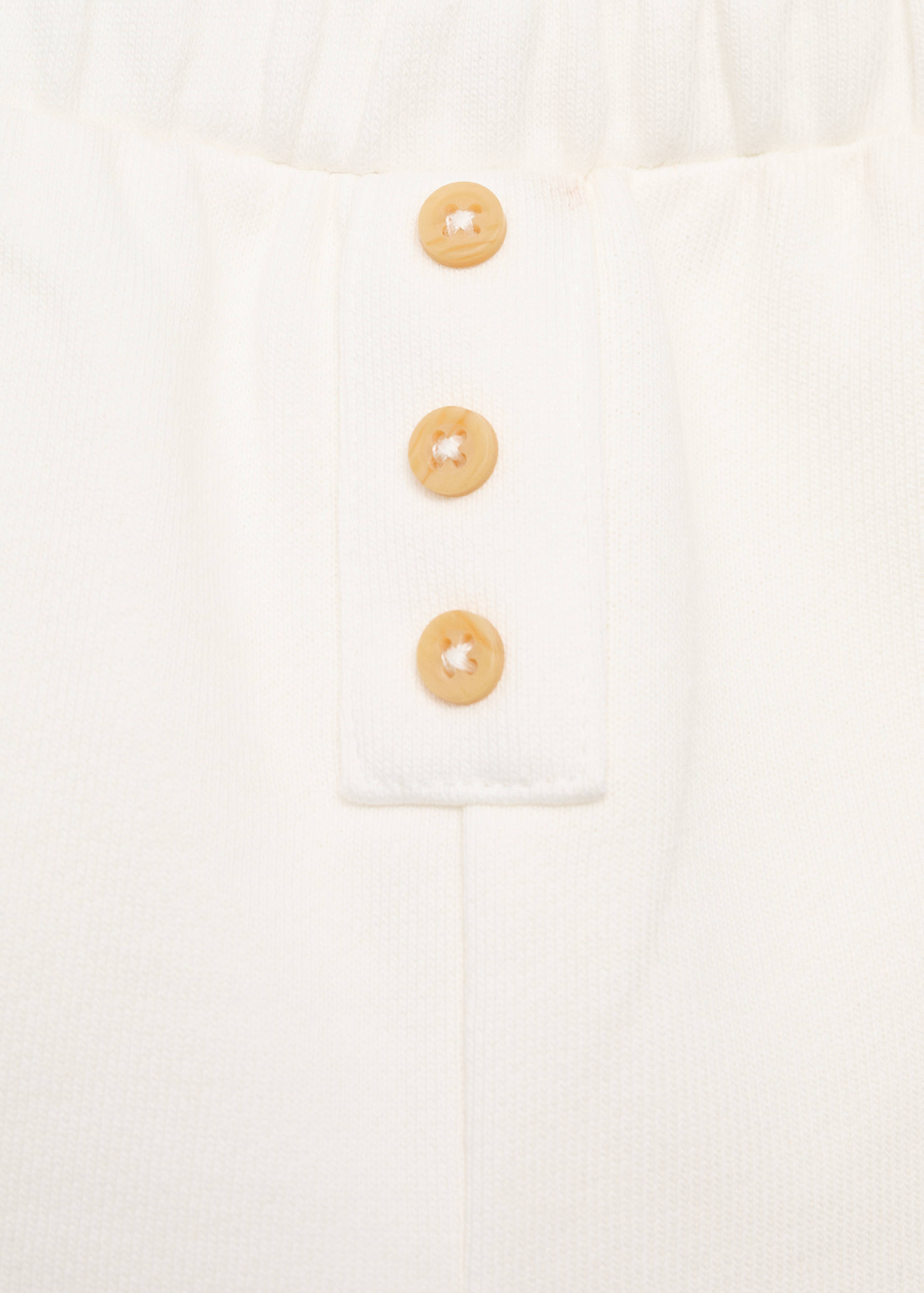 Buttons cotton trousers - Details of the article 0