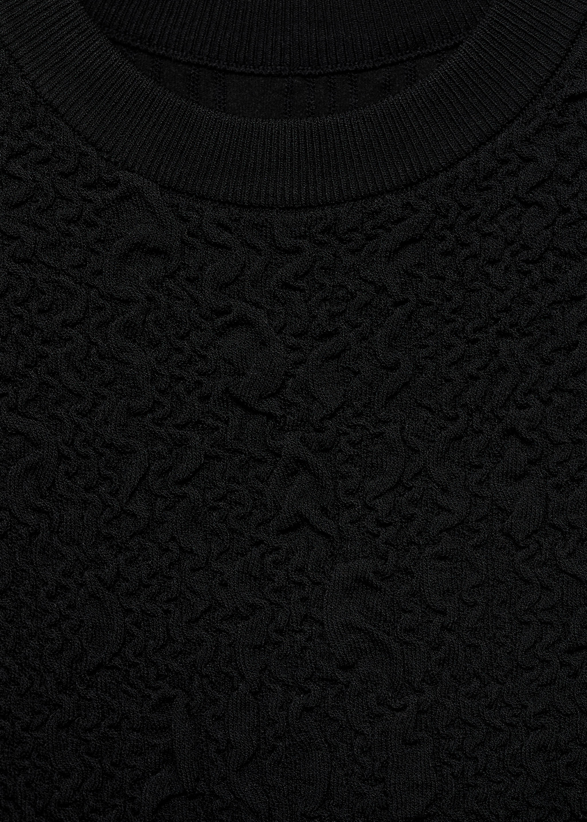 Texturerad crepe top - Detaljer om artikeln 8