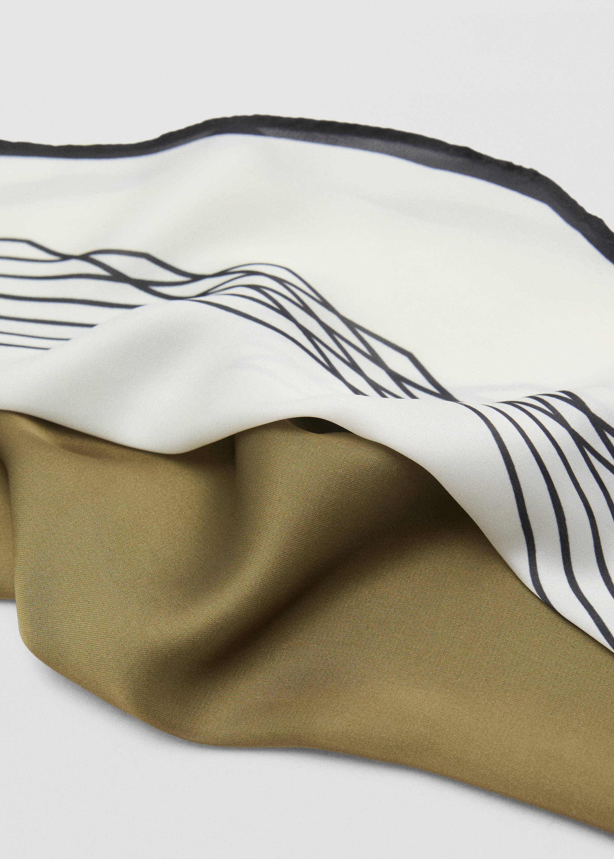 Set of 2 combined scarves - Medium plane