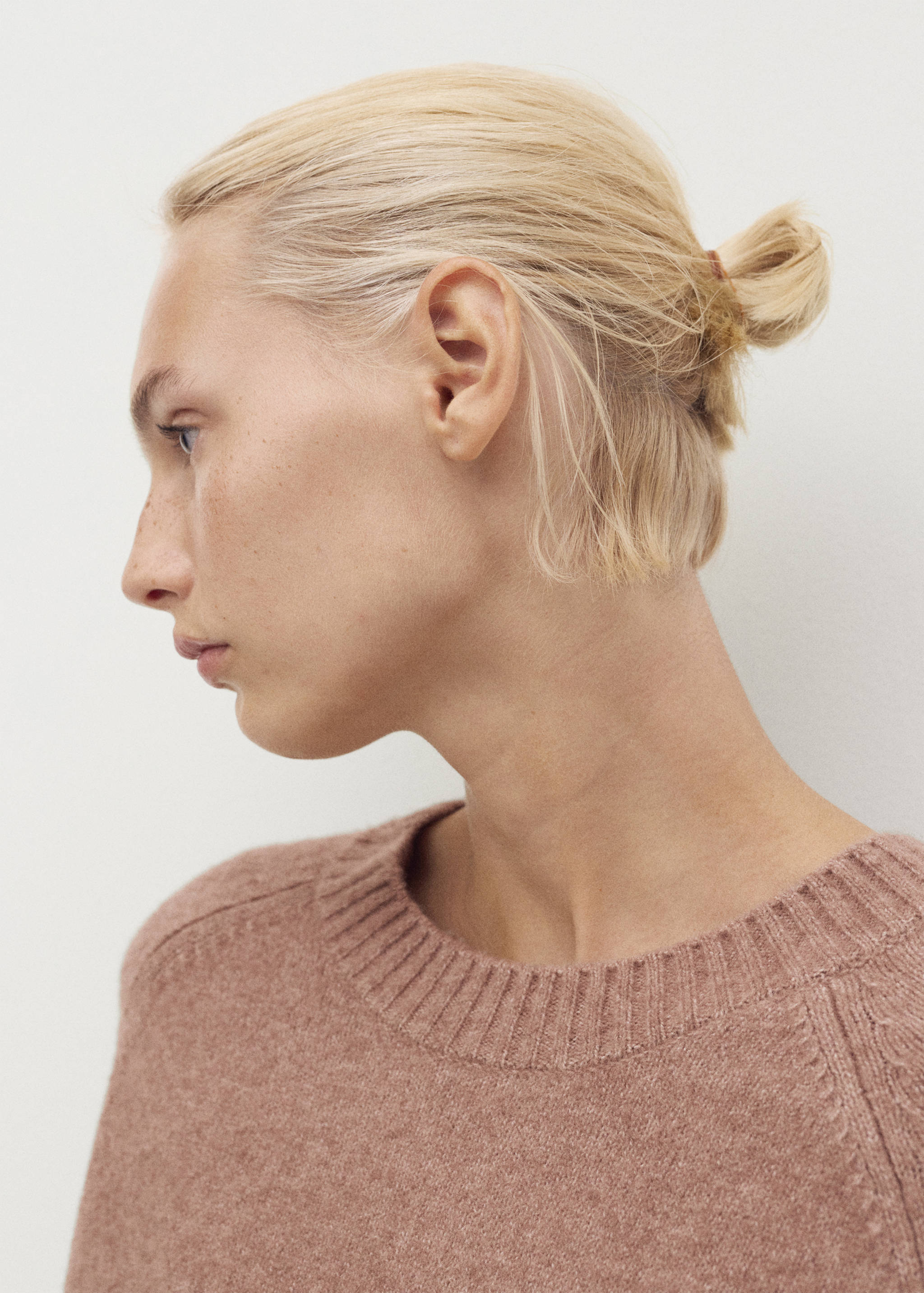 Rundhals-Strickjersey - Detail des Artikels 1