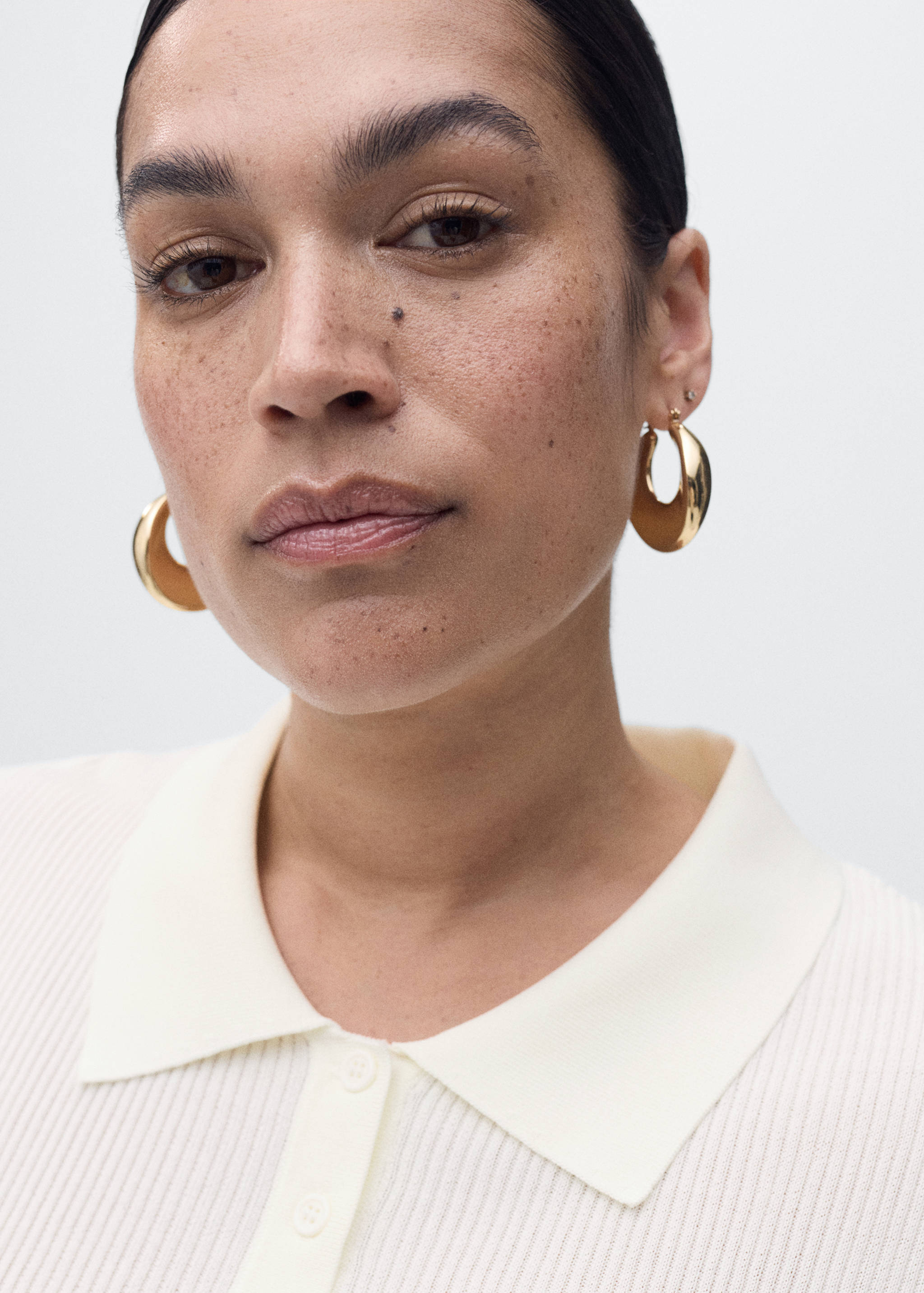 Trui met polokraag en korte mouwen - Detail van het artikel 4