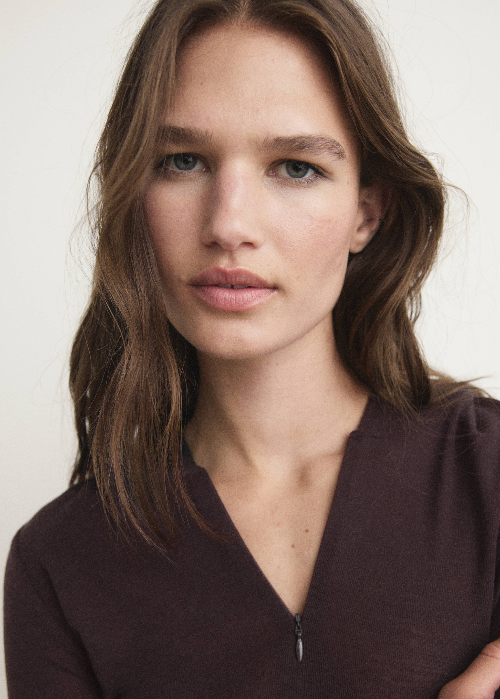 T-shirt laine capuche - Détail de l'article 1