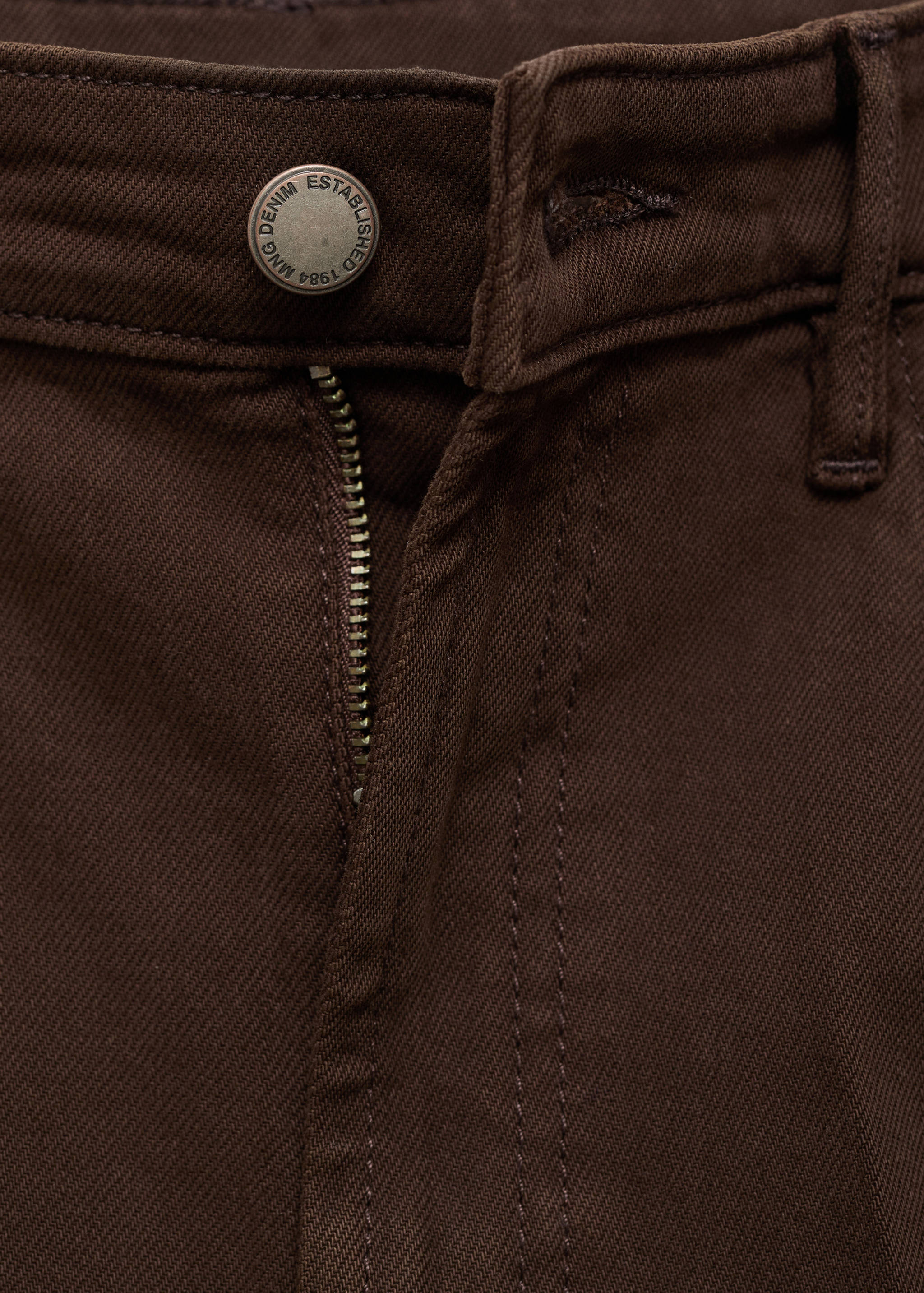 High-waisted wideleg jeans - Details of the article 8