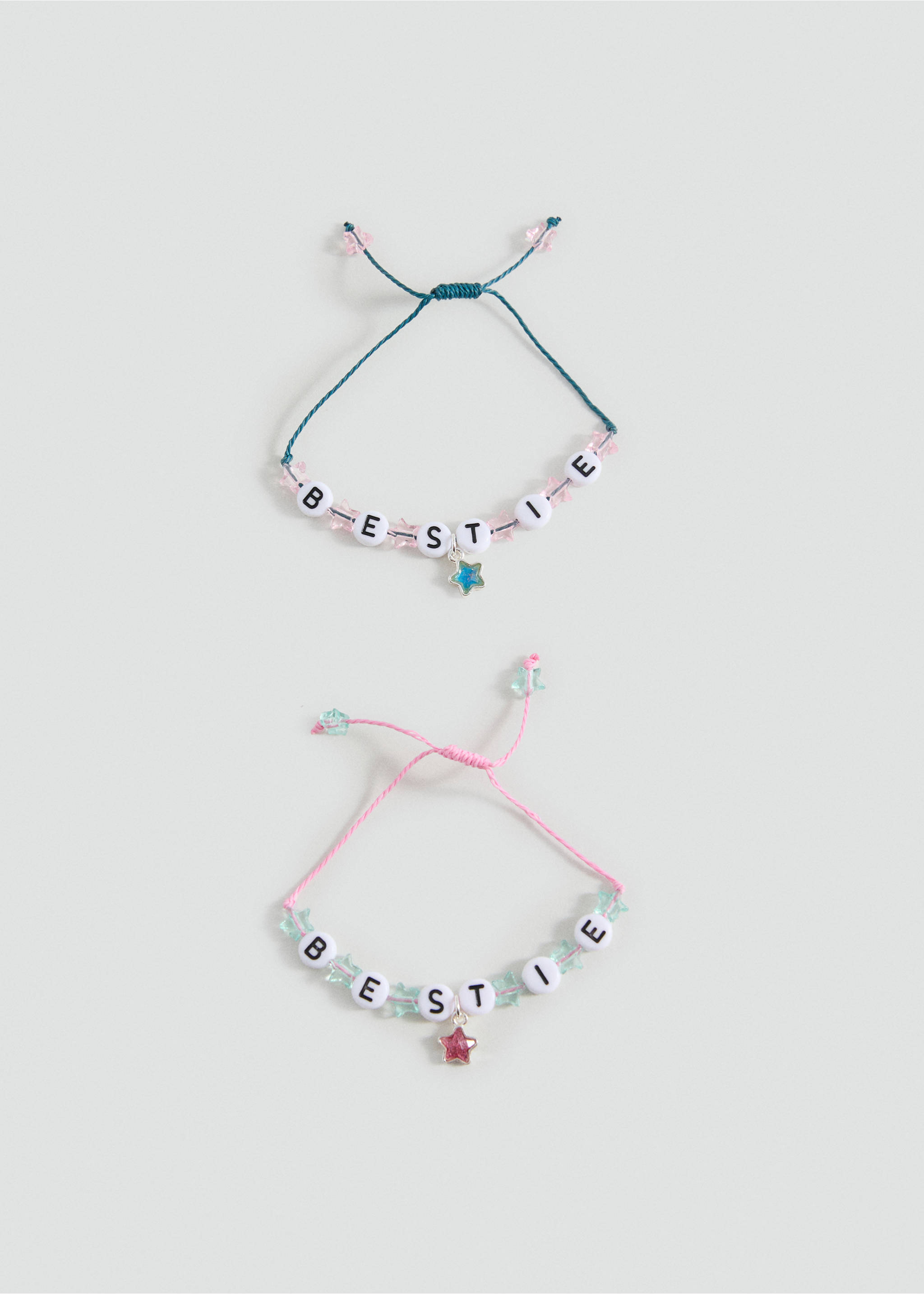 Best Friends bracelet 2 set - Article without model, Pink. Ref: 17024117-00.