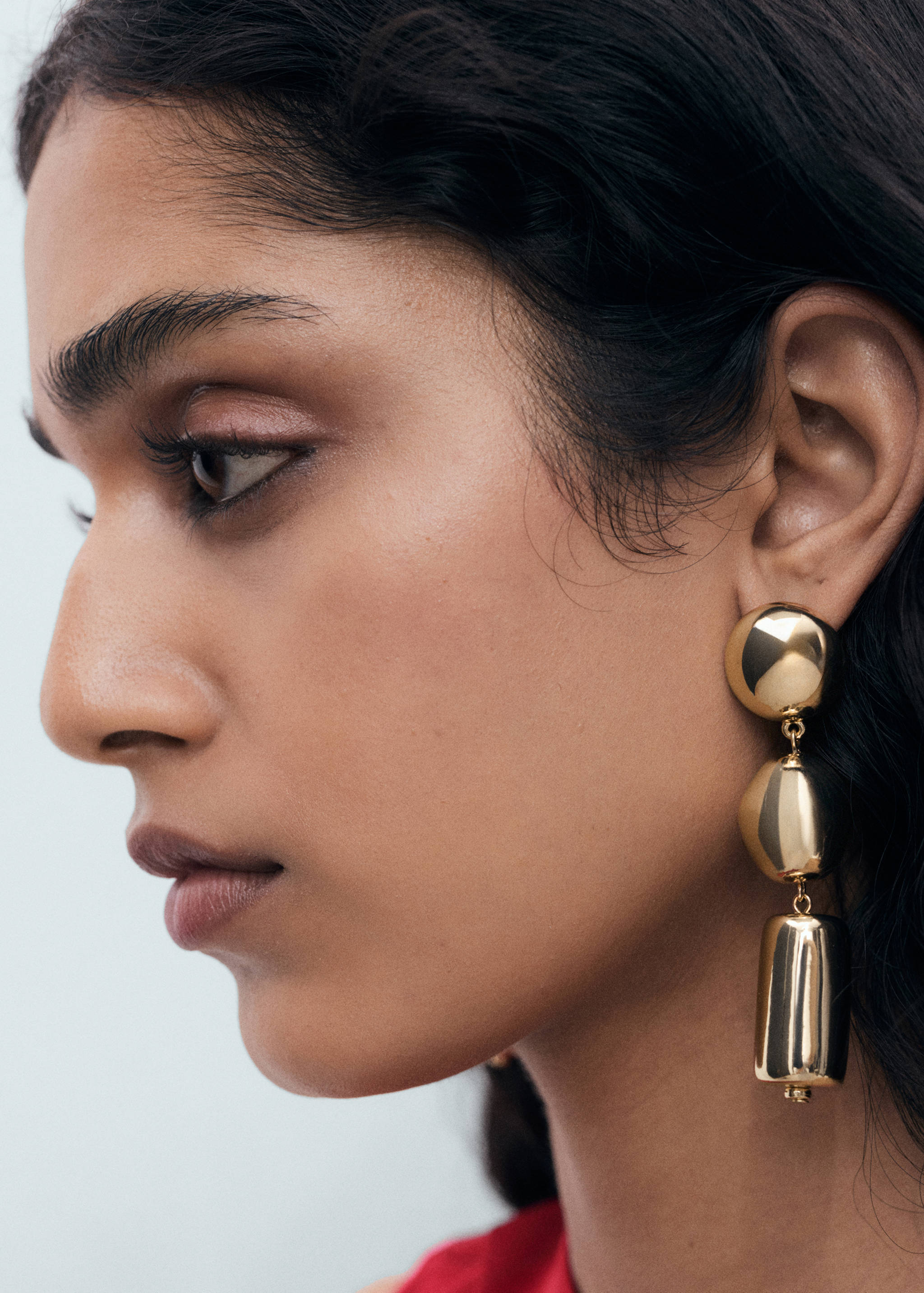 Metal pendants earrings - General plane