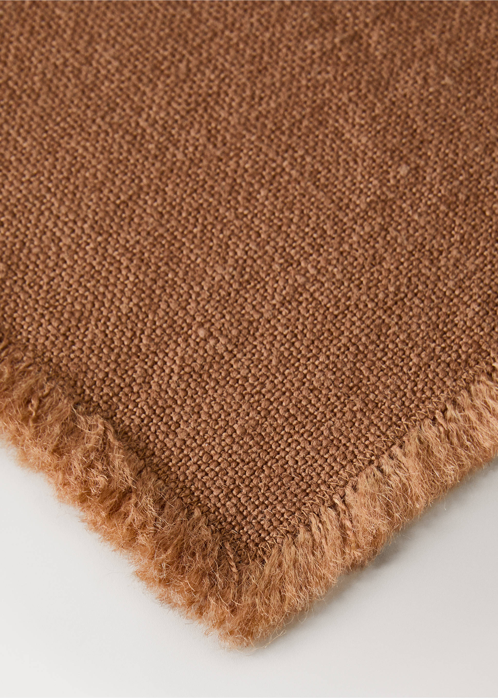 Jute placemat - Details of the article 2, Medium Brown. Ref: 17024131-00.
