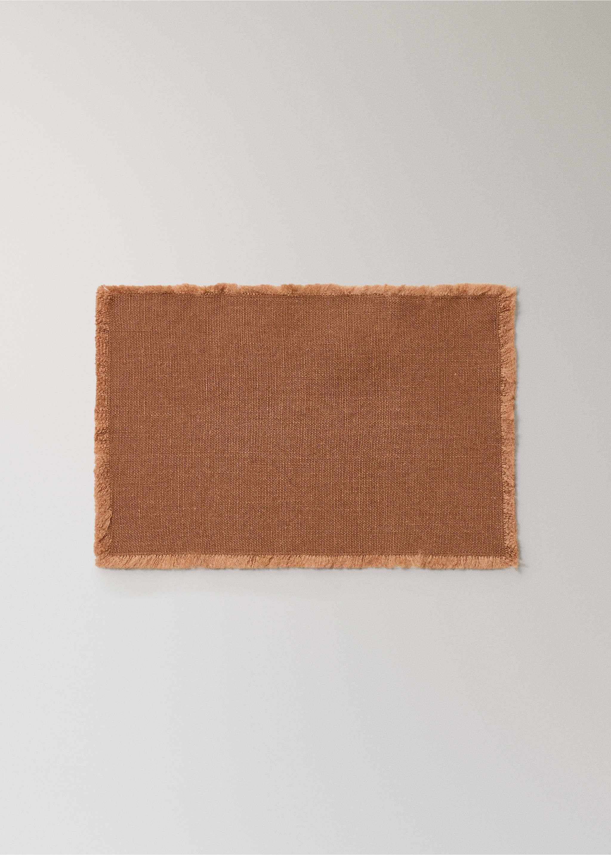 Jute placemat - Article without model, Medium Brown. Ref: 17024131-00.