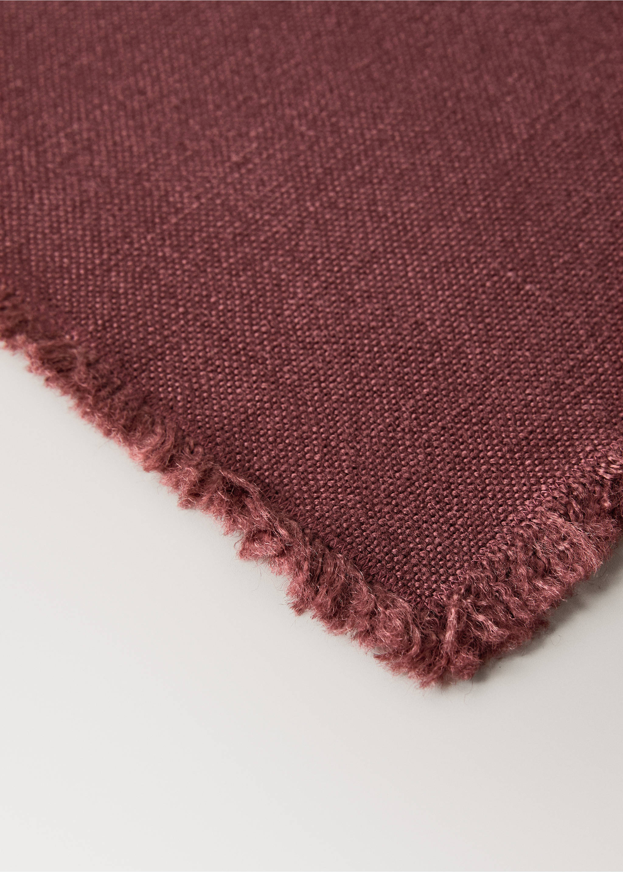 Set de table en jute - Détail de l'article 2, Cerise. Ref: 17024131-00.