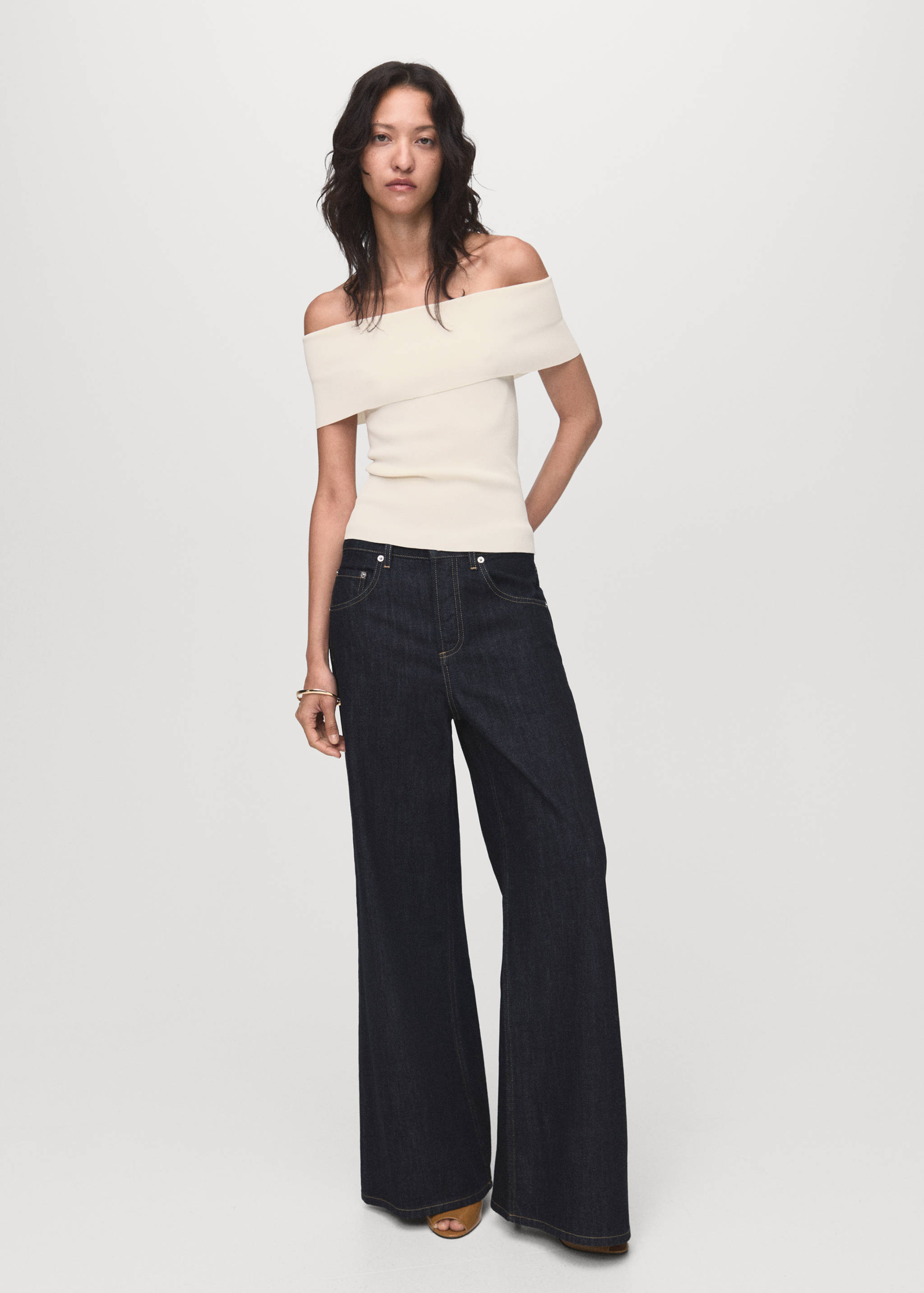 Top bustier maille - Plan général