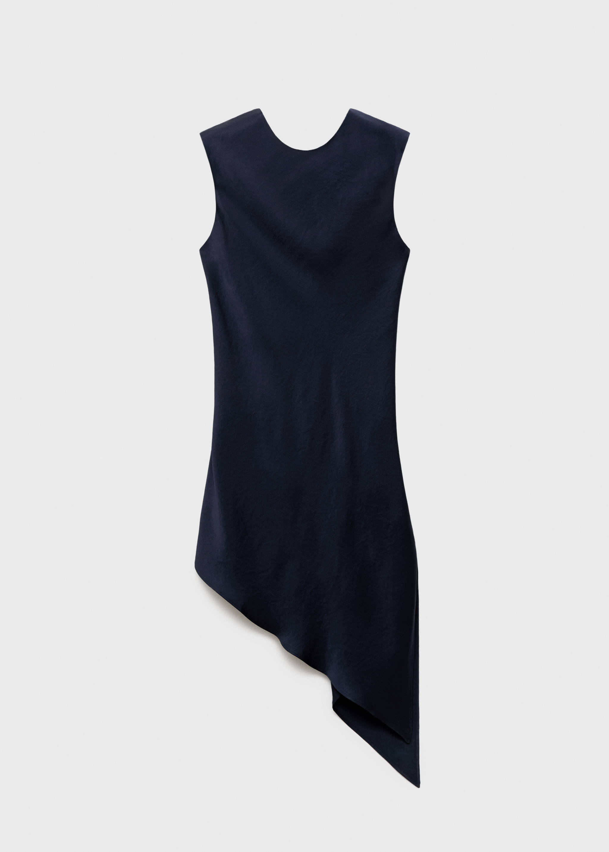 Asymmetrical satin top - Article without model