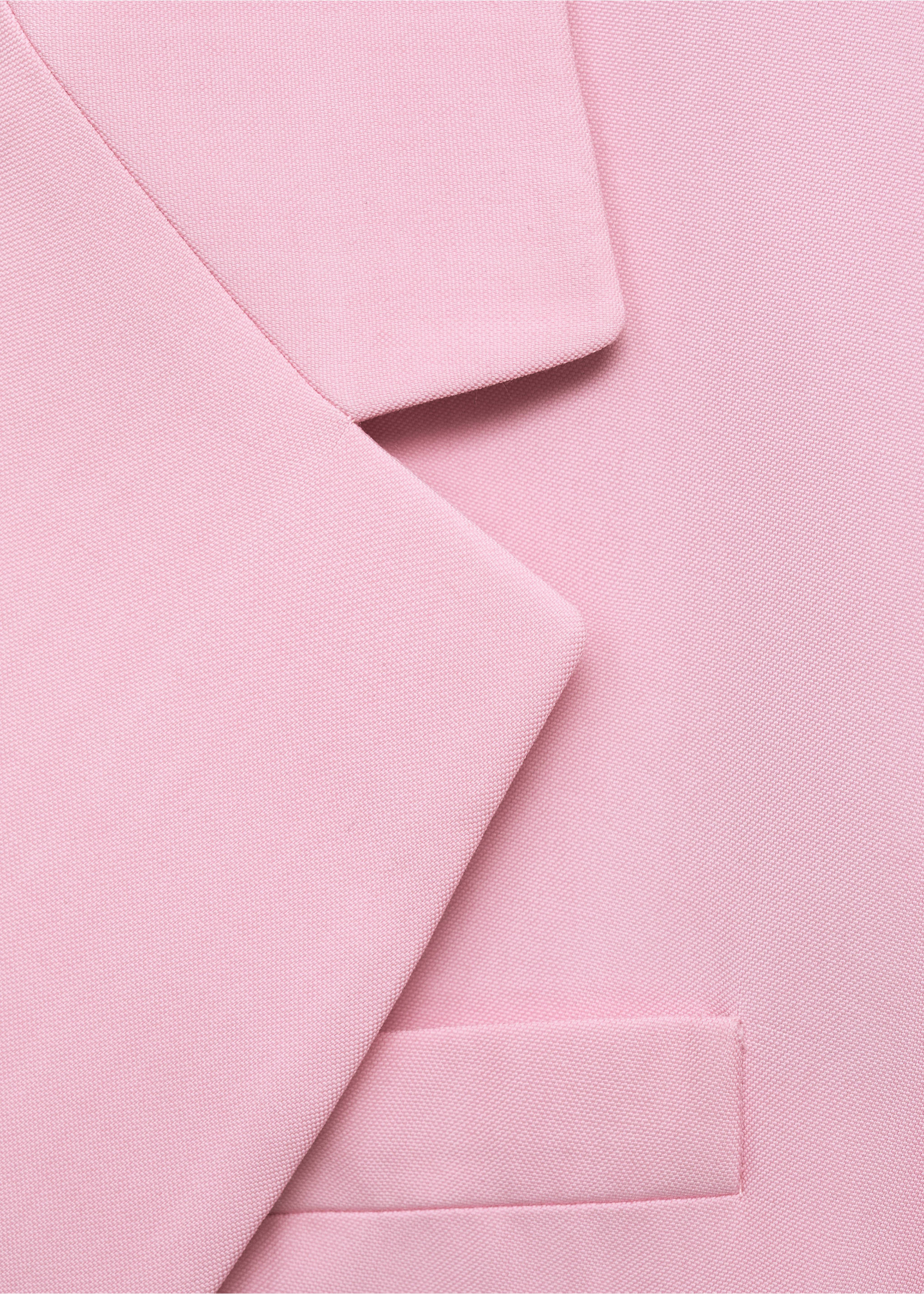 Double-breasted suit jacket - Details of the article 0, Pink. Ref: 17024149-00.