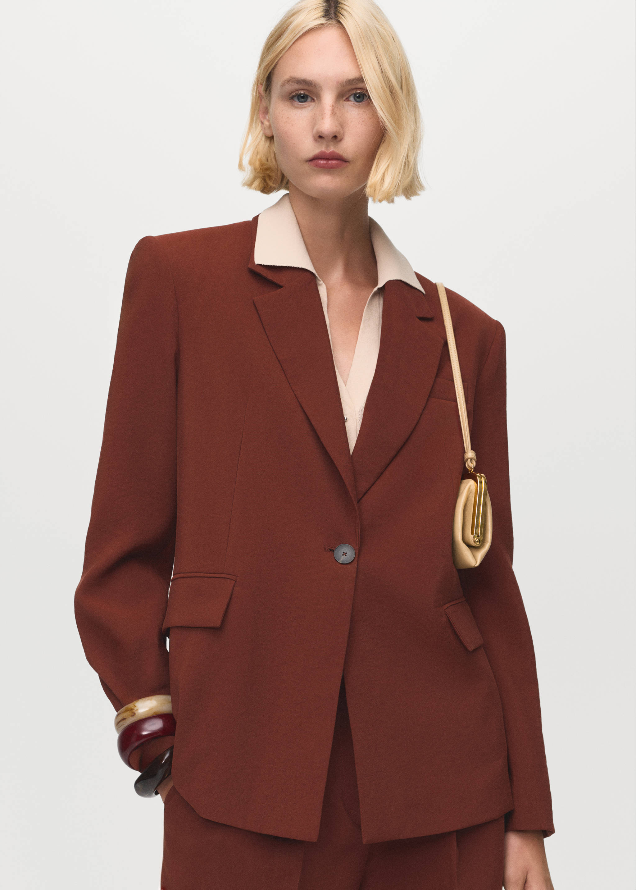 Blazer de costume modal - Détail de l'article 4