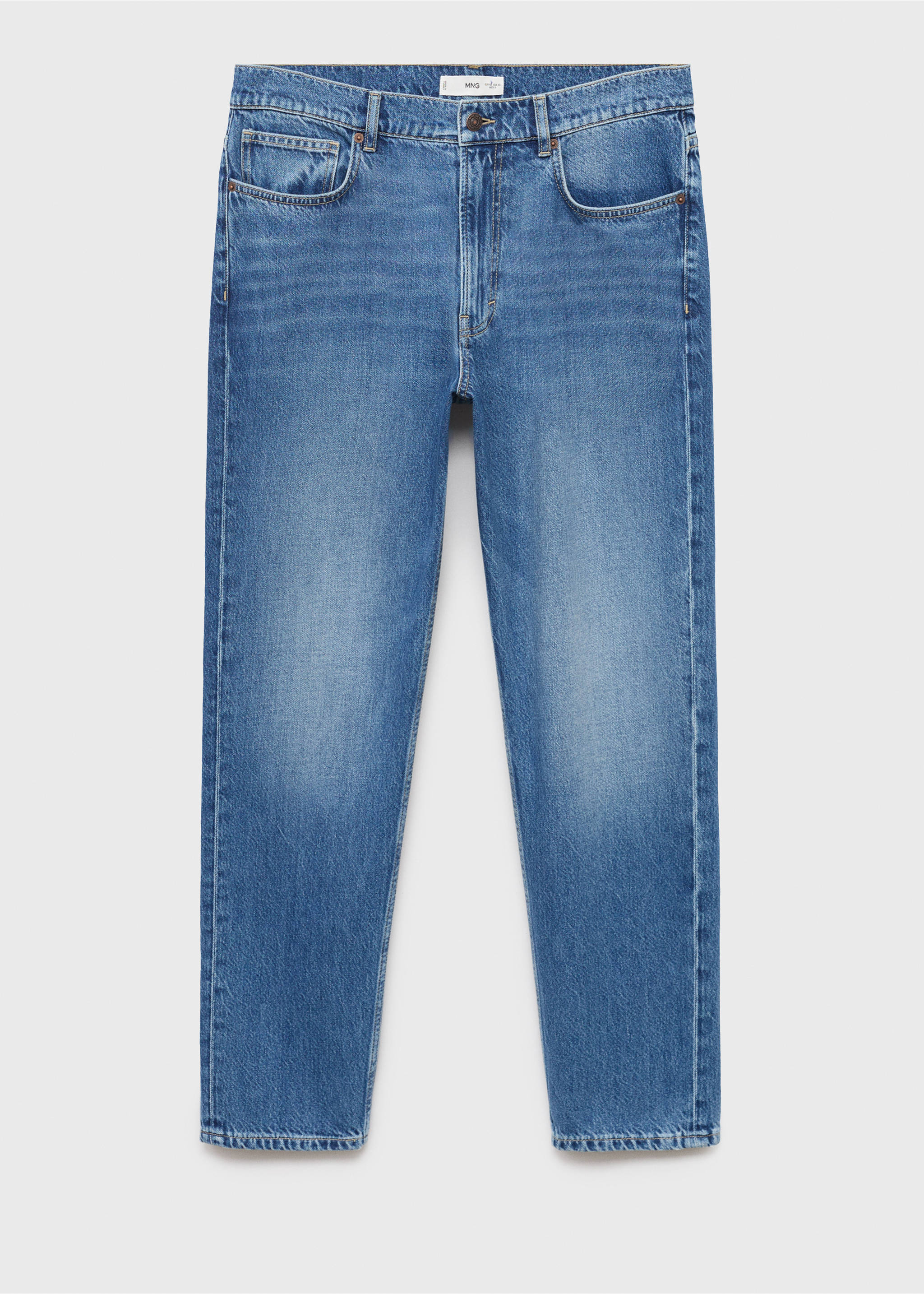 Lori tapered-fit jeans - Article without model, Dark Blue. Ref: 17024417-00.