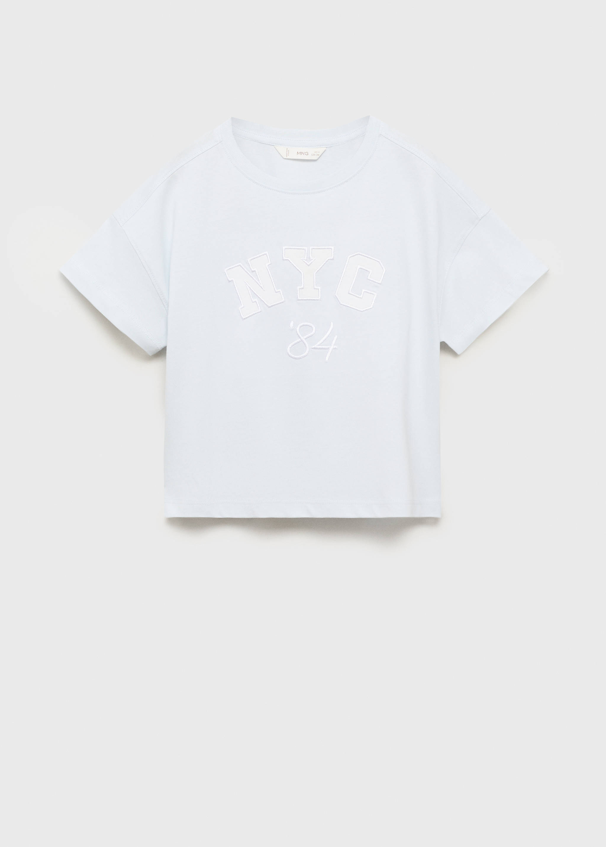 T-shirt manches courtes brodé - Article sans modèle