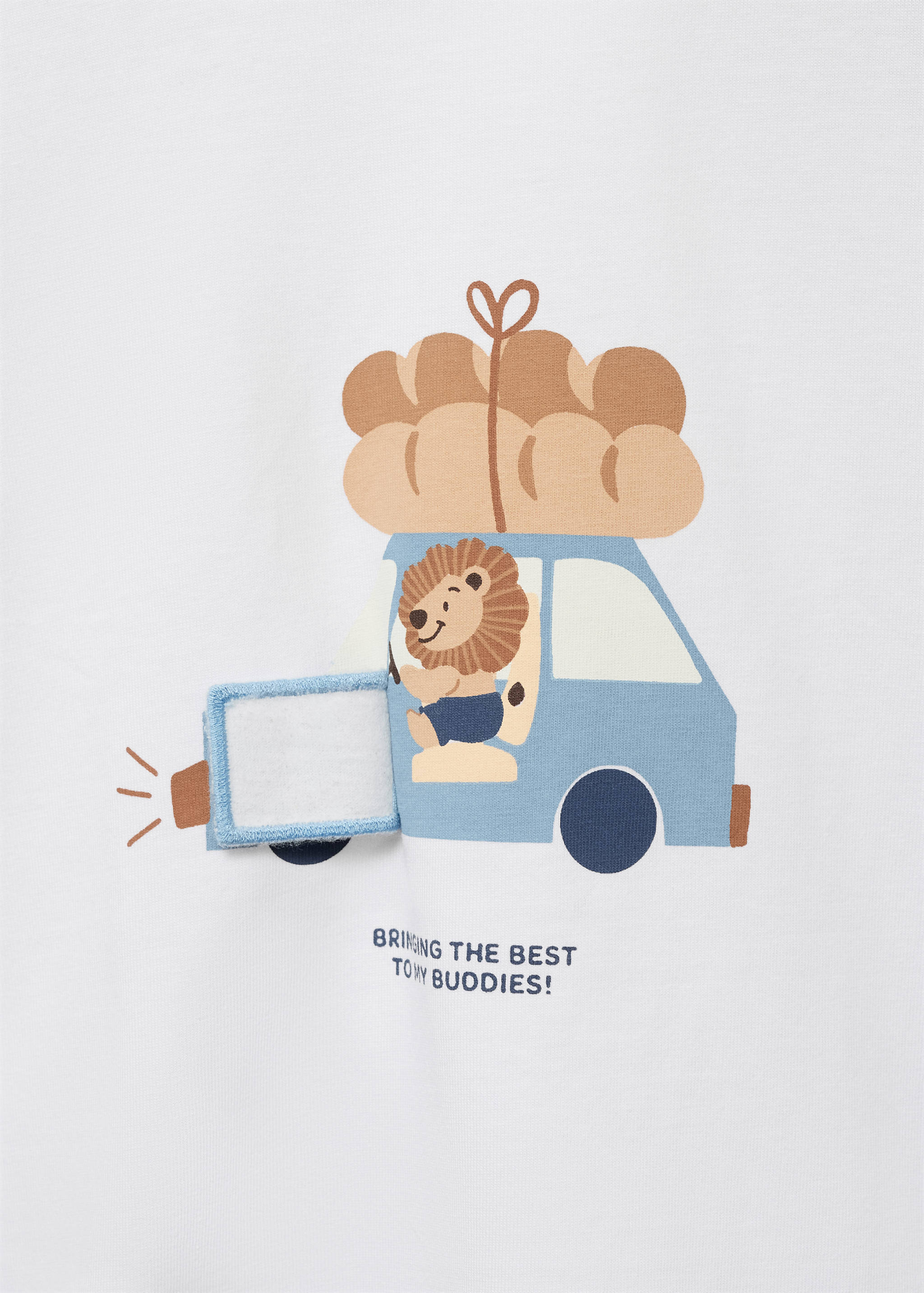 T-shirt brodé imprimé - Détail de l'article 8