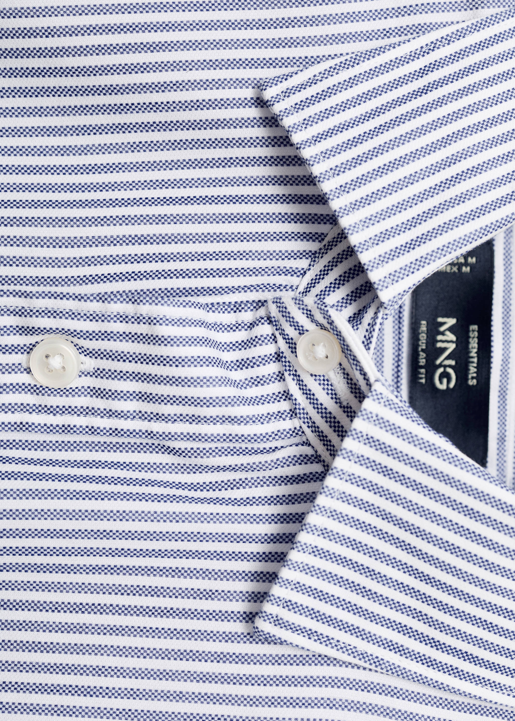 100% cotton striped shirt - Details of the article 8