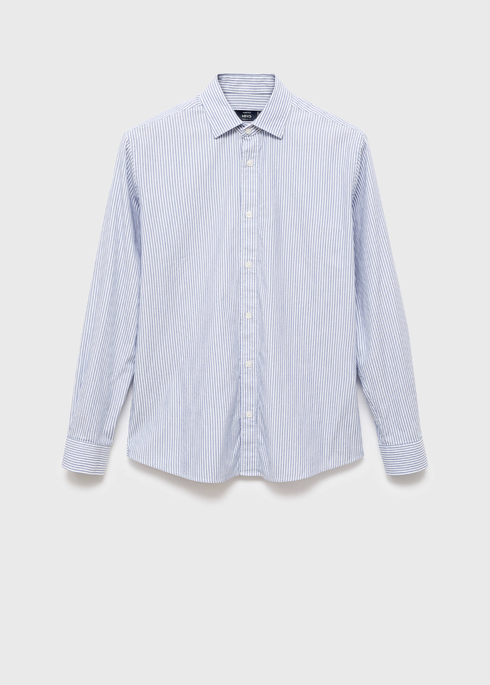 Chemise 100 % coton rayures - Article sans modèle