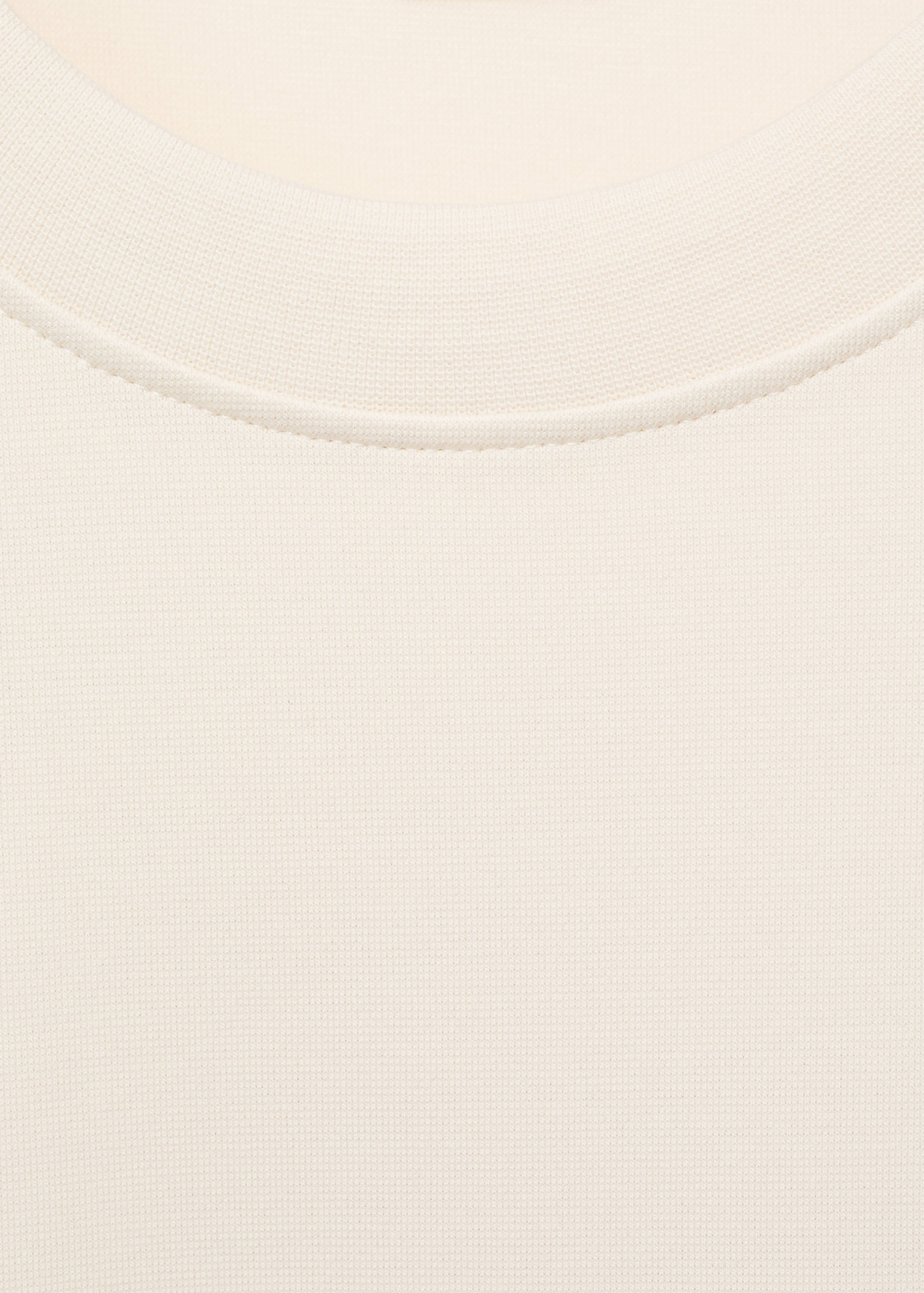 Relaxed-fit sweatshirt fabric t-shirt - Details of the article 8