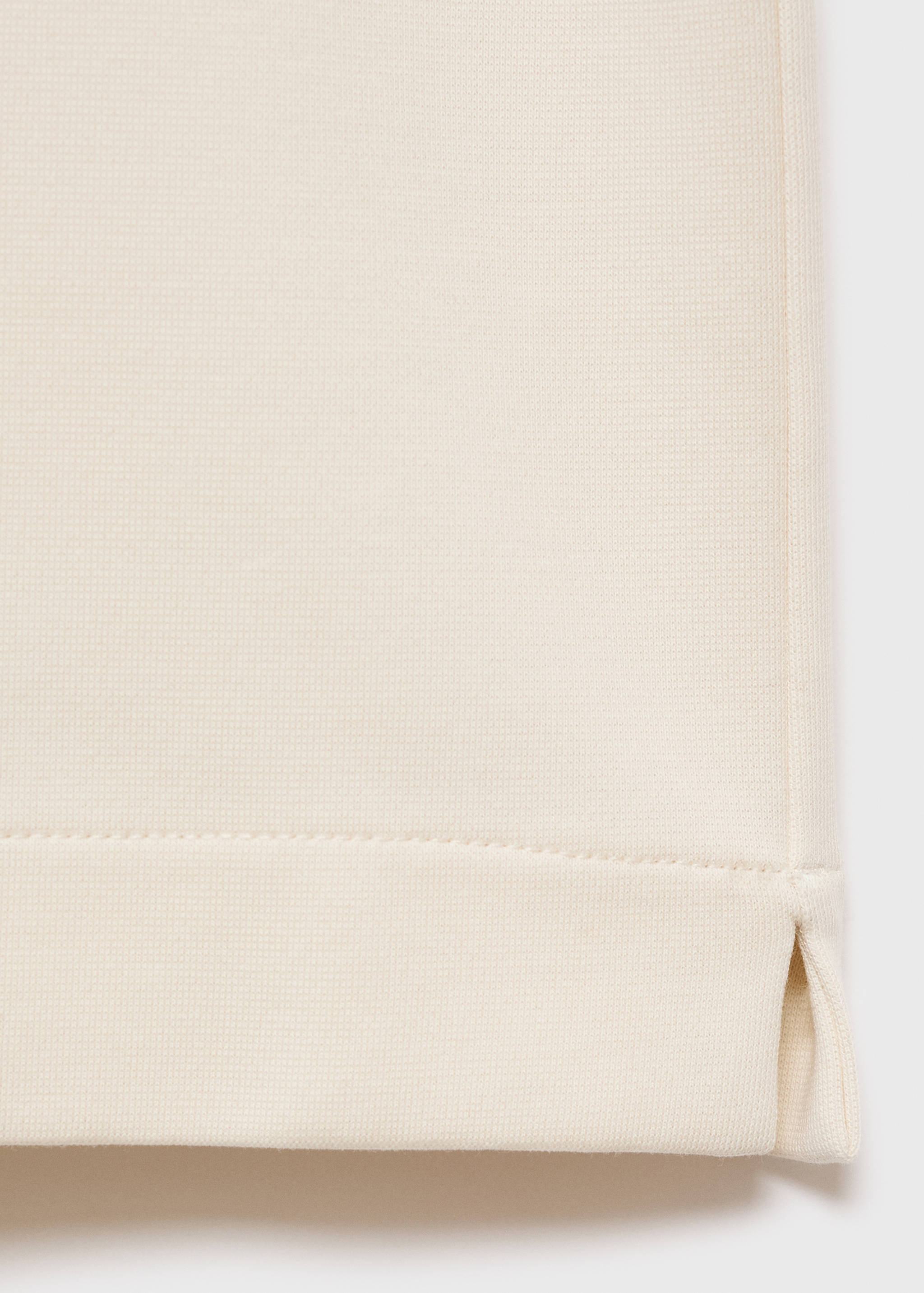 Relaxed-fit sweatshirt fabric t-shirt - Details of the article 0