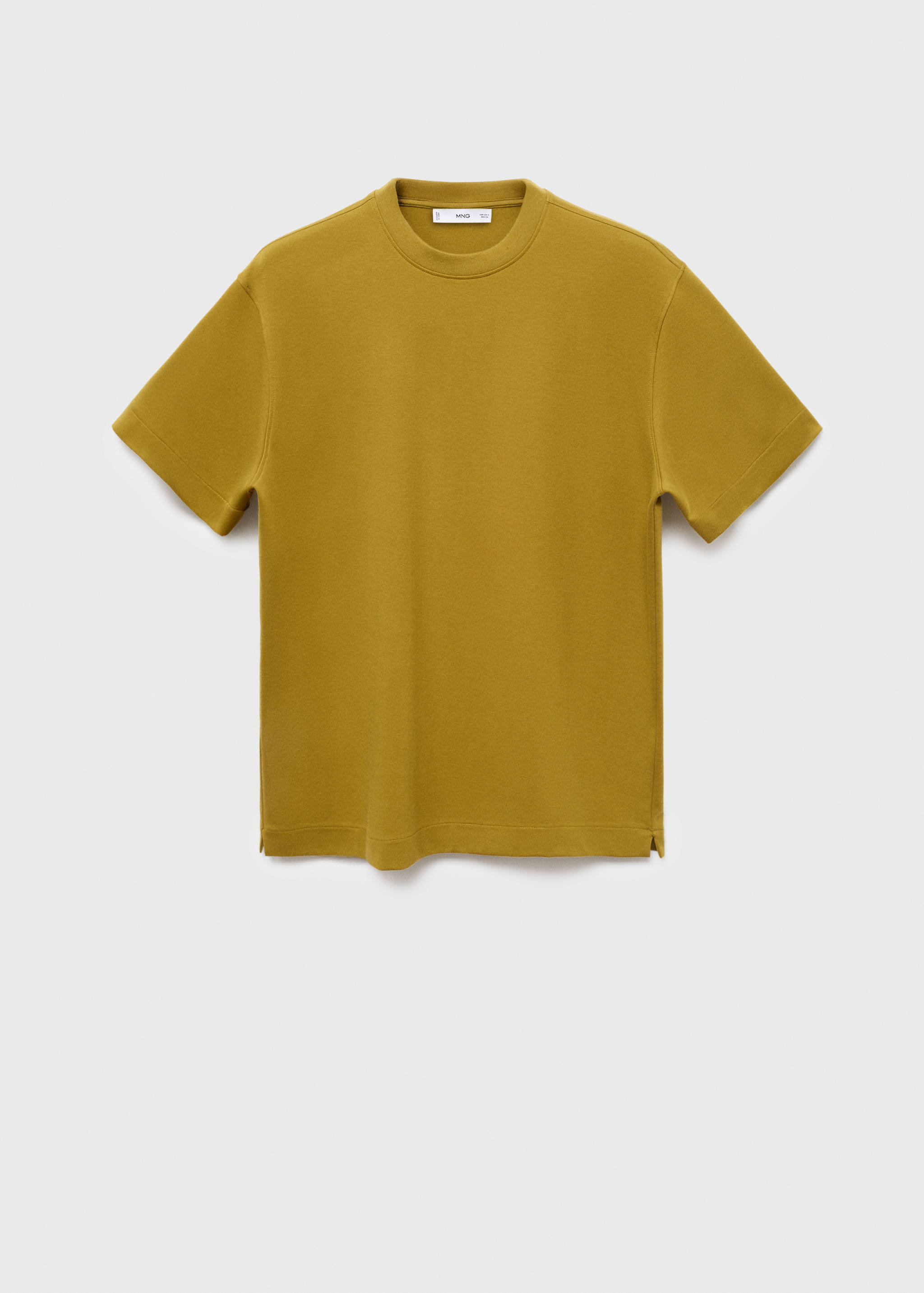 Relaxed-fit T-shirt van sweaterstof - Artikel zonder model