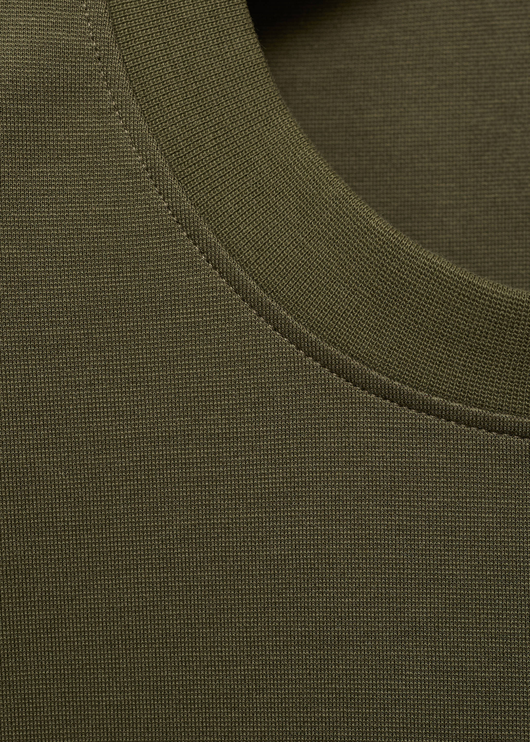 Relaxed-fit sweatshirt fabric t-shirt - Details of the article 8