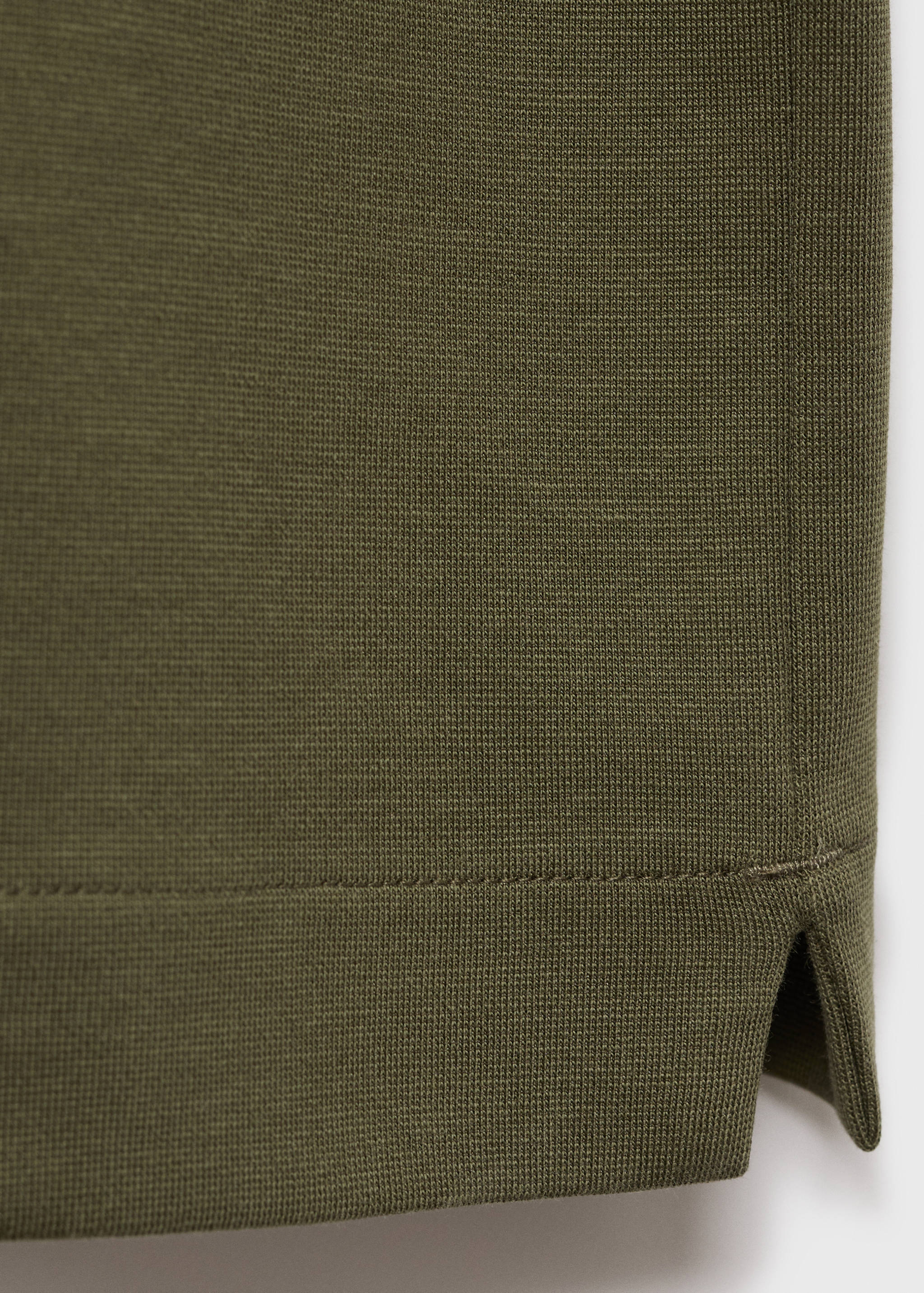 Relaxed-fit sweatshirt fabric t-shirt - Details of the article 0