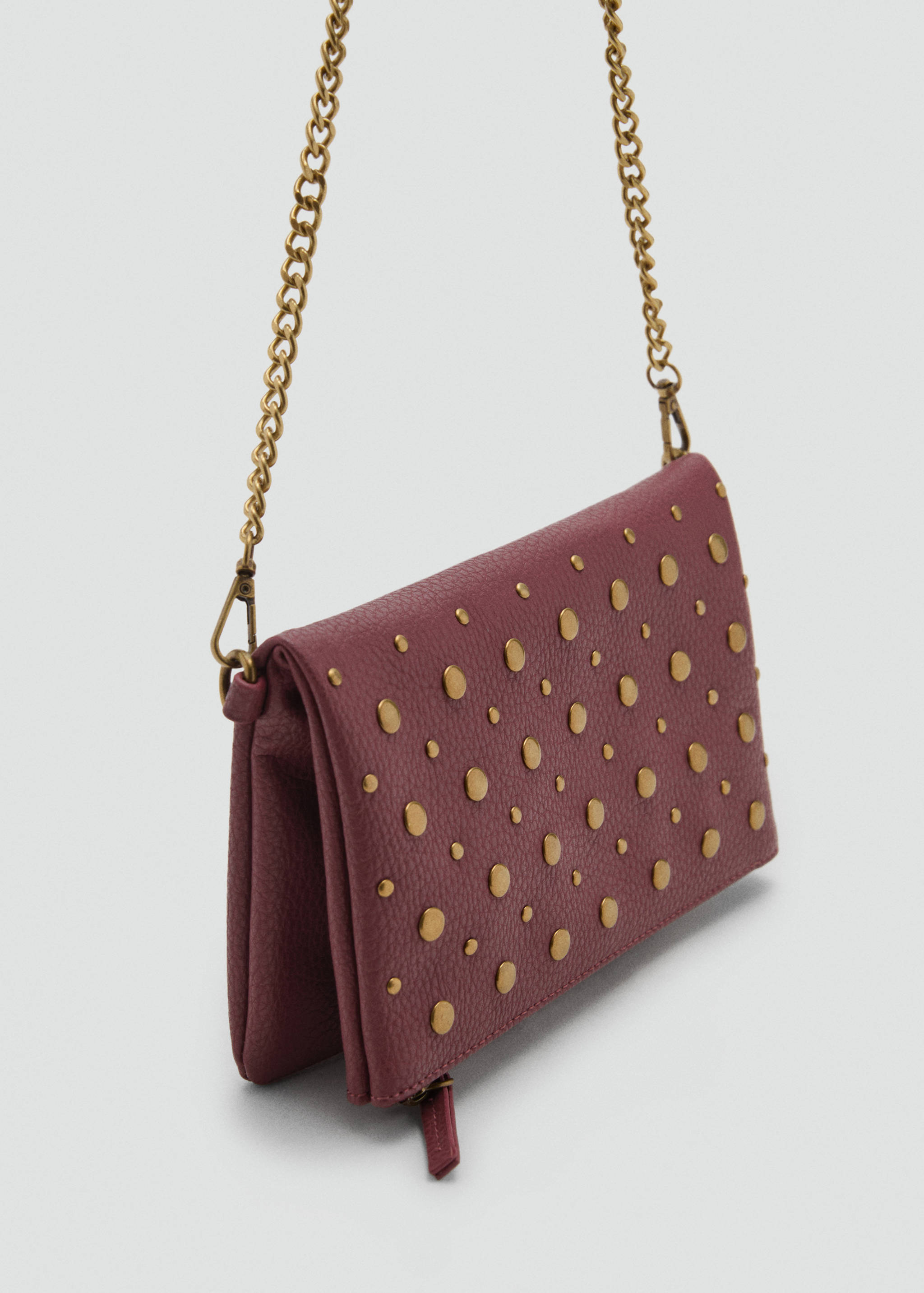 Studded shoulder bag - Medium plane