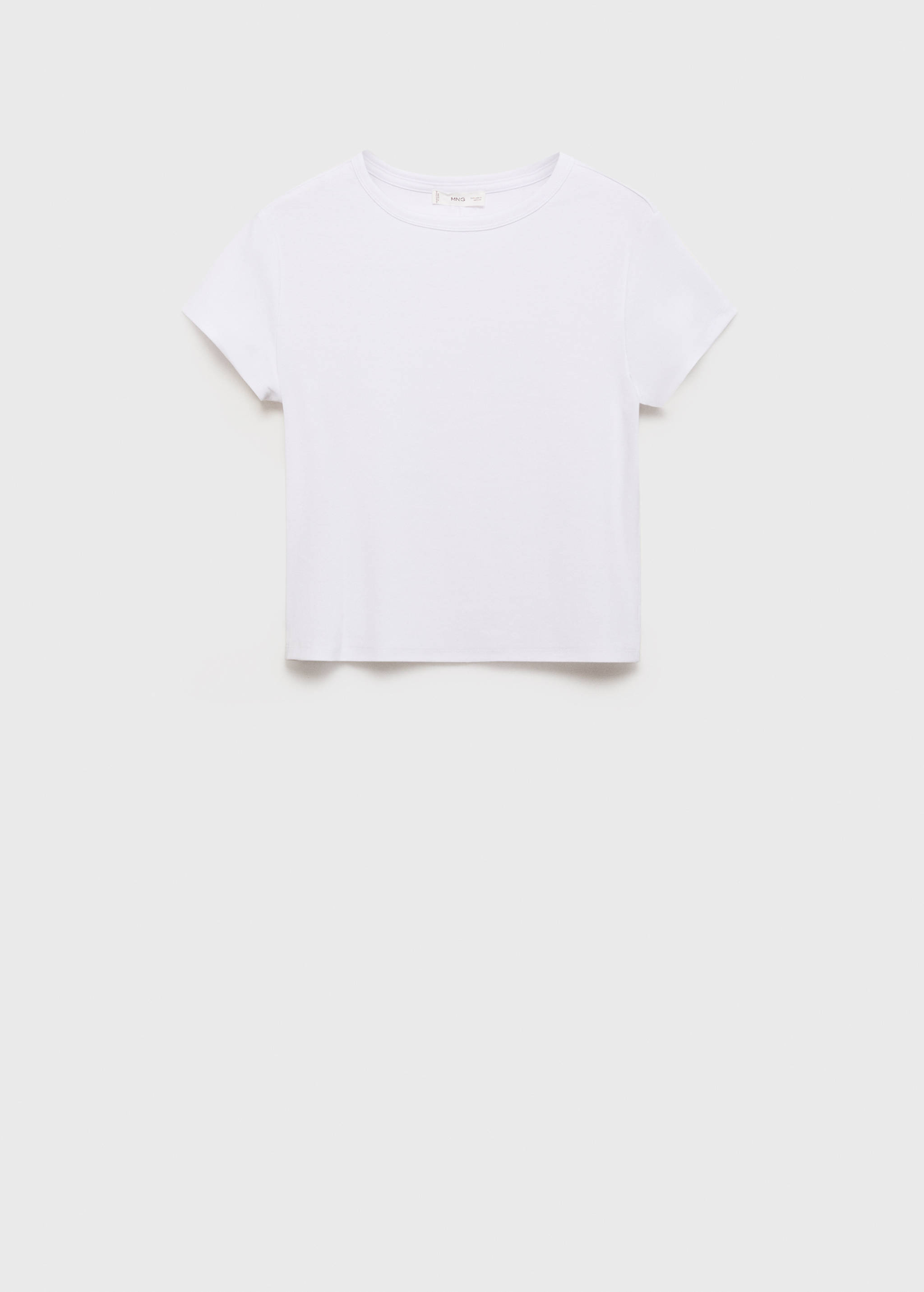 Essential cotton-blend T-shirt - Article without model