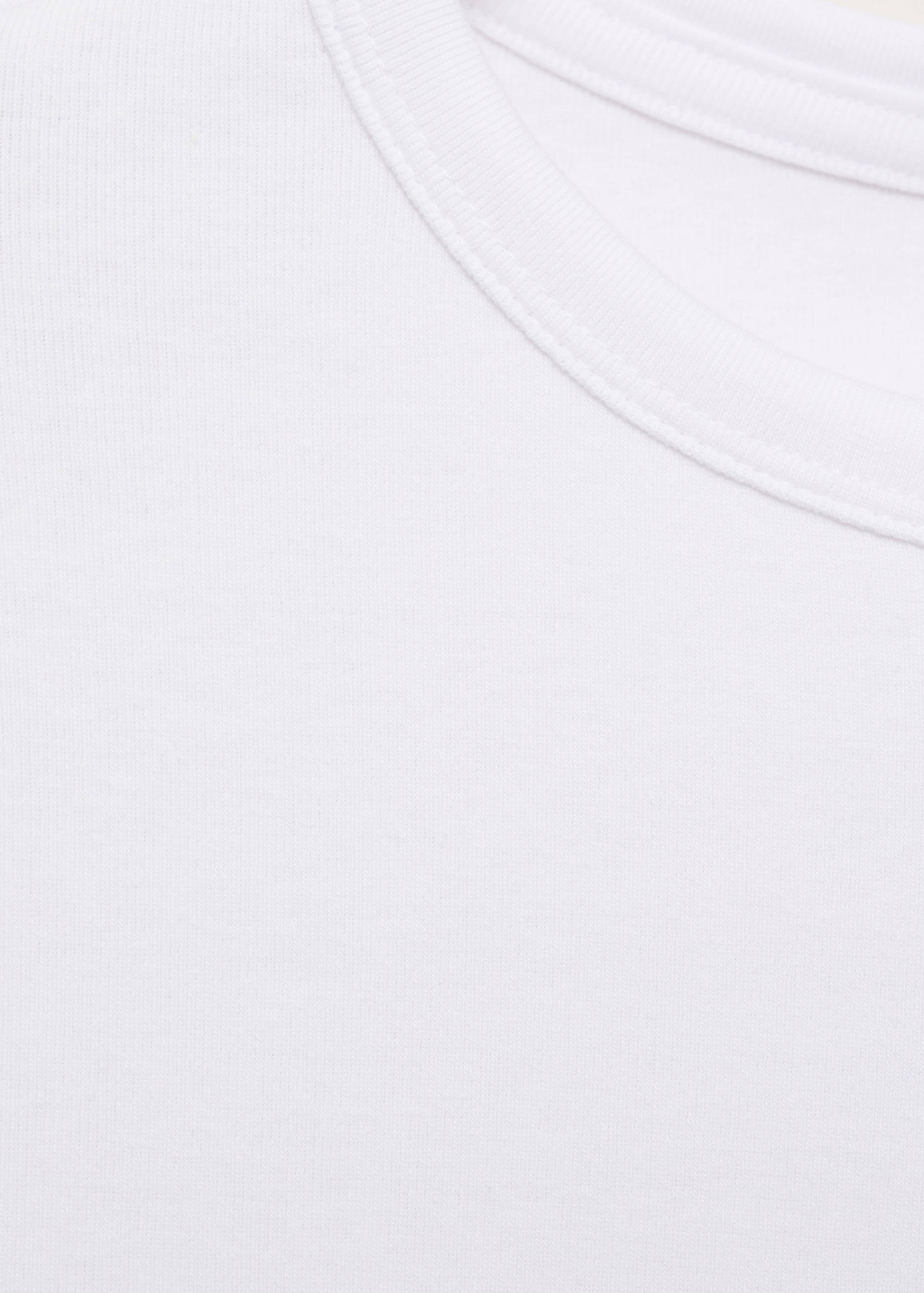 Essential cotton-blend T-shirt - Details of the article 8