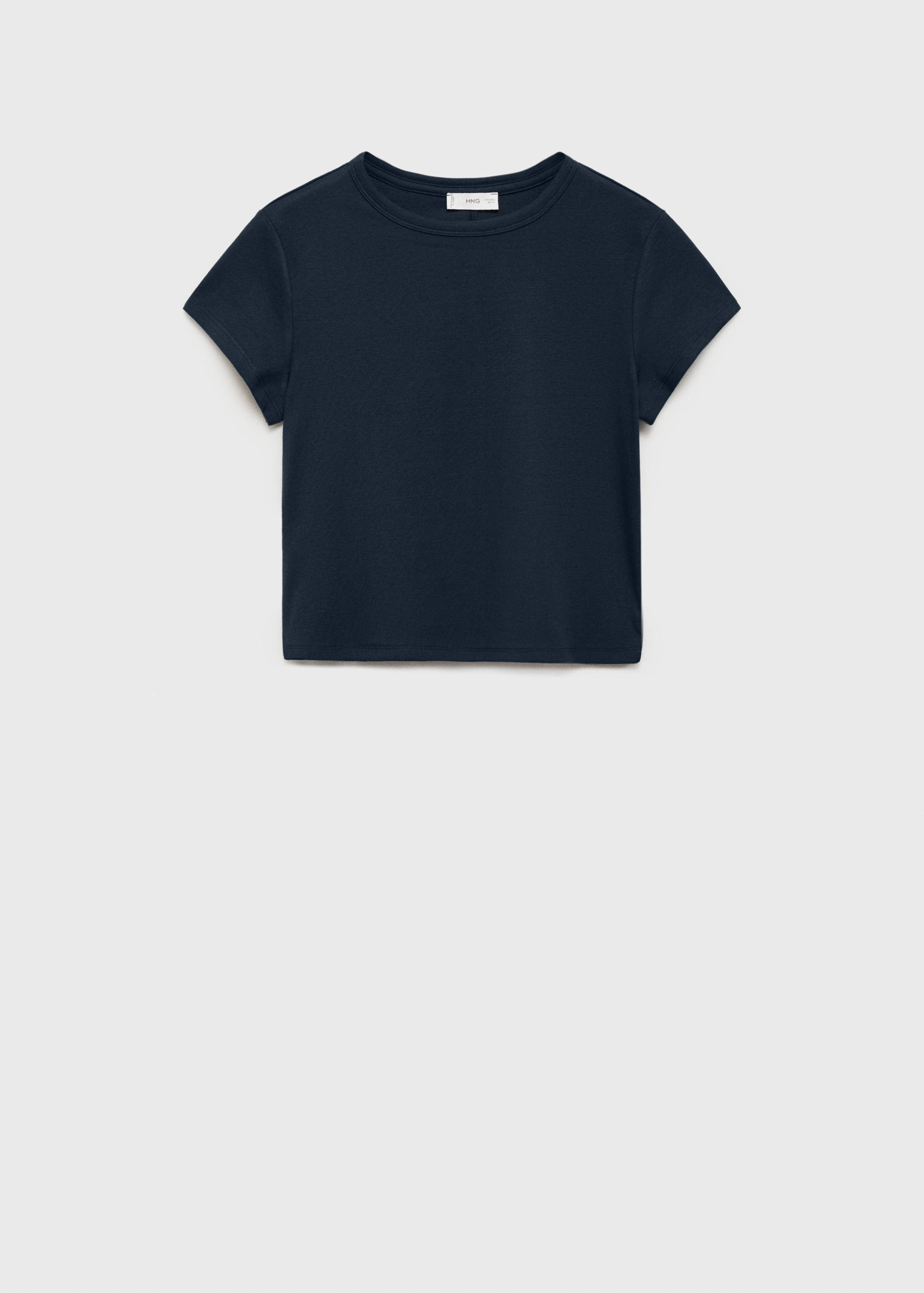 Essential cotton-blend T-shirt - Article without model