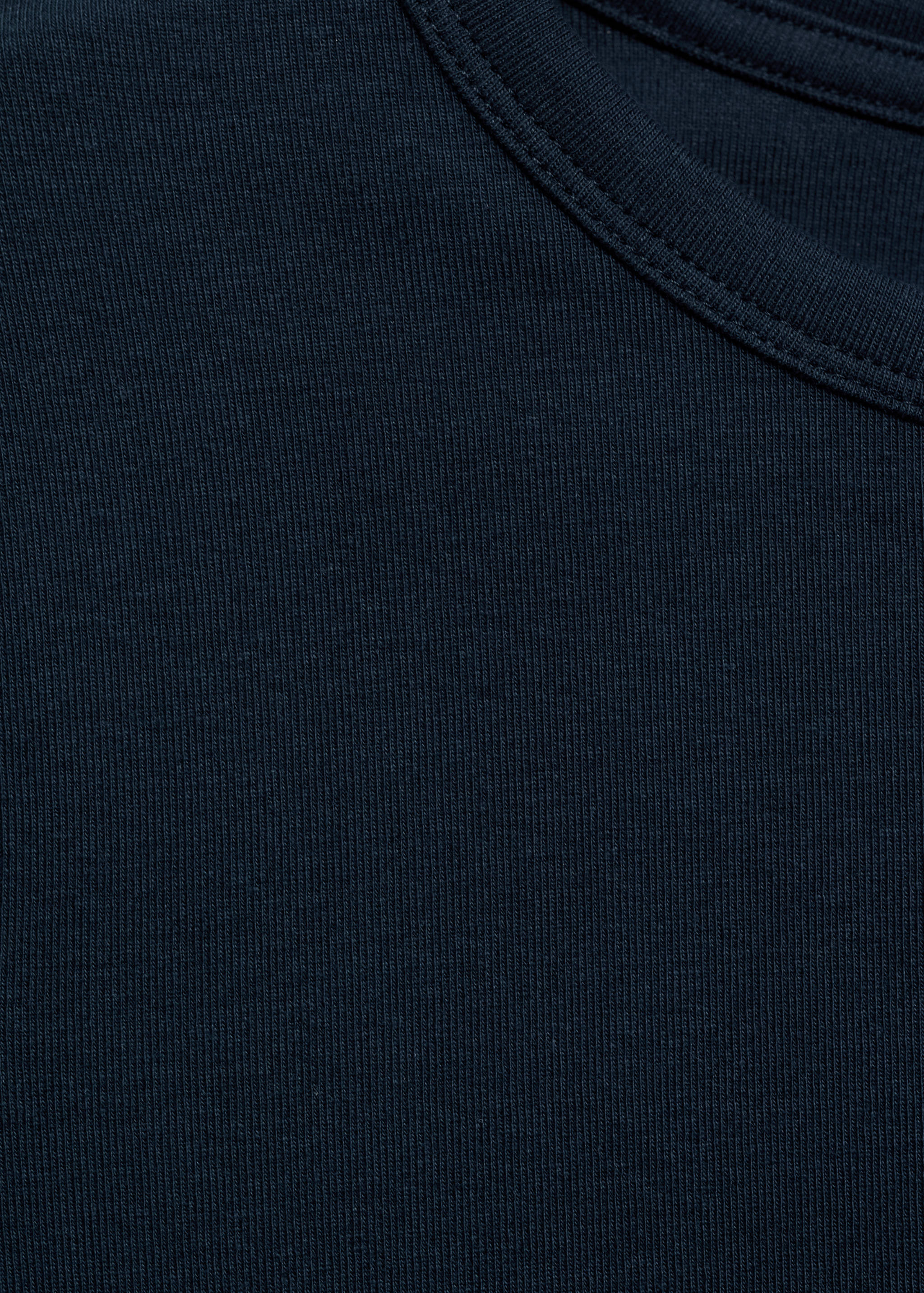 Essential cotton-blend T-shirt - Details of the article 8