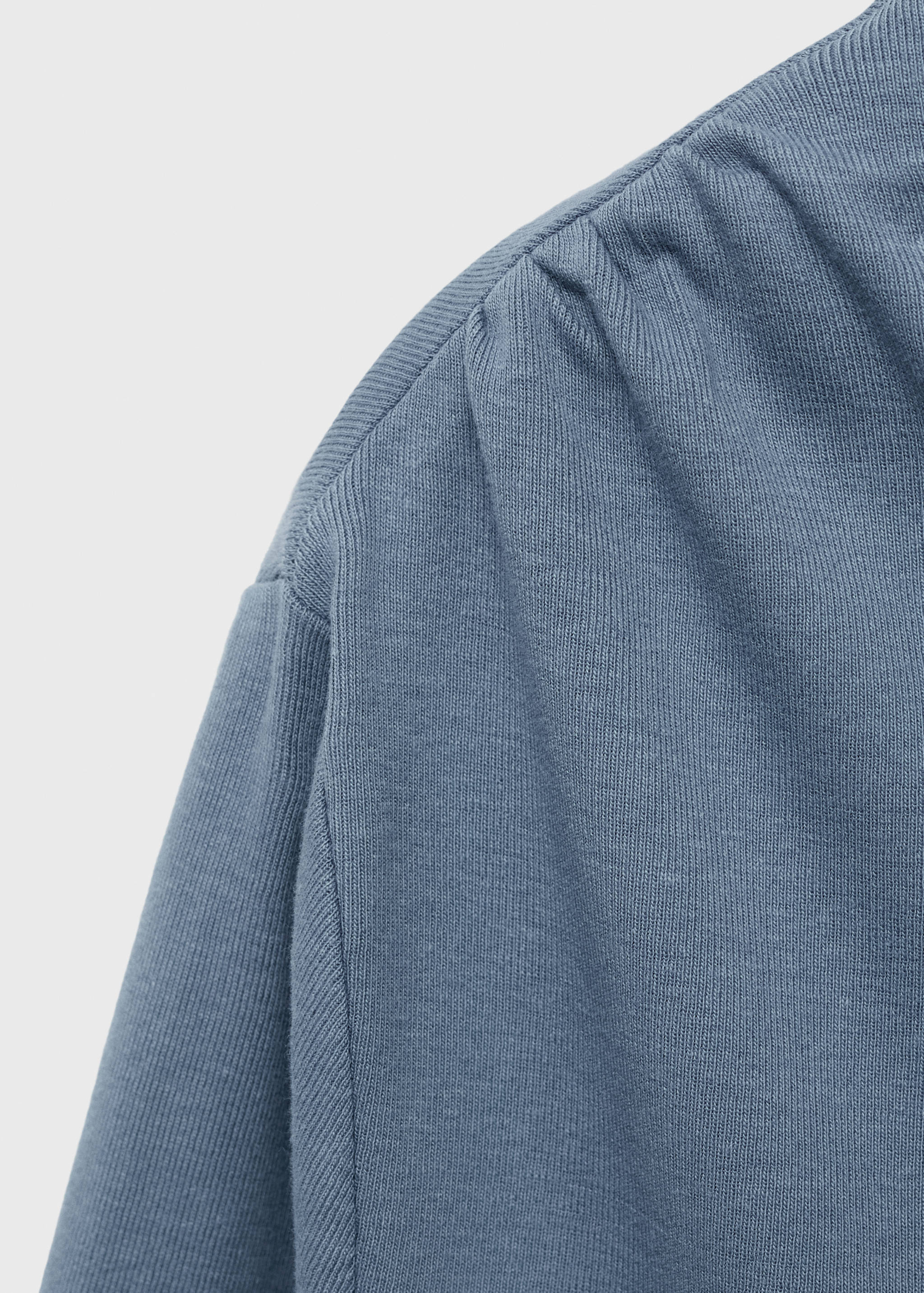 Asymmetric cotton T-shirt - Details of the article 8