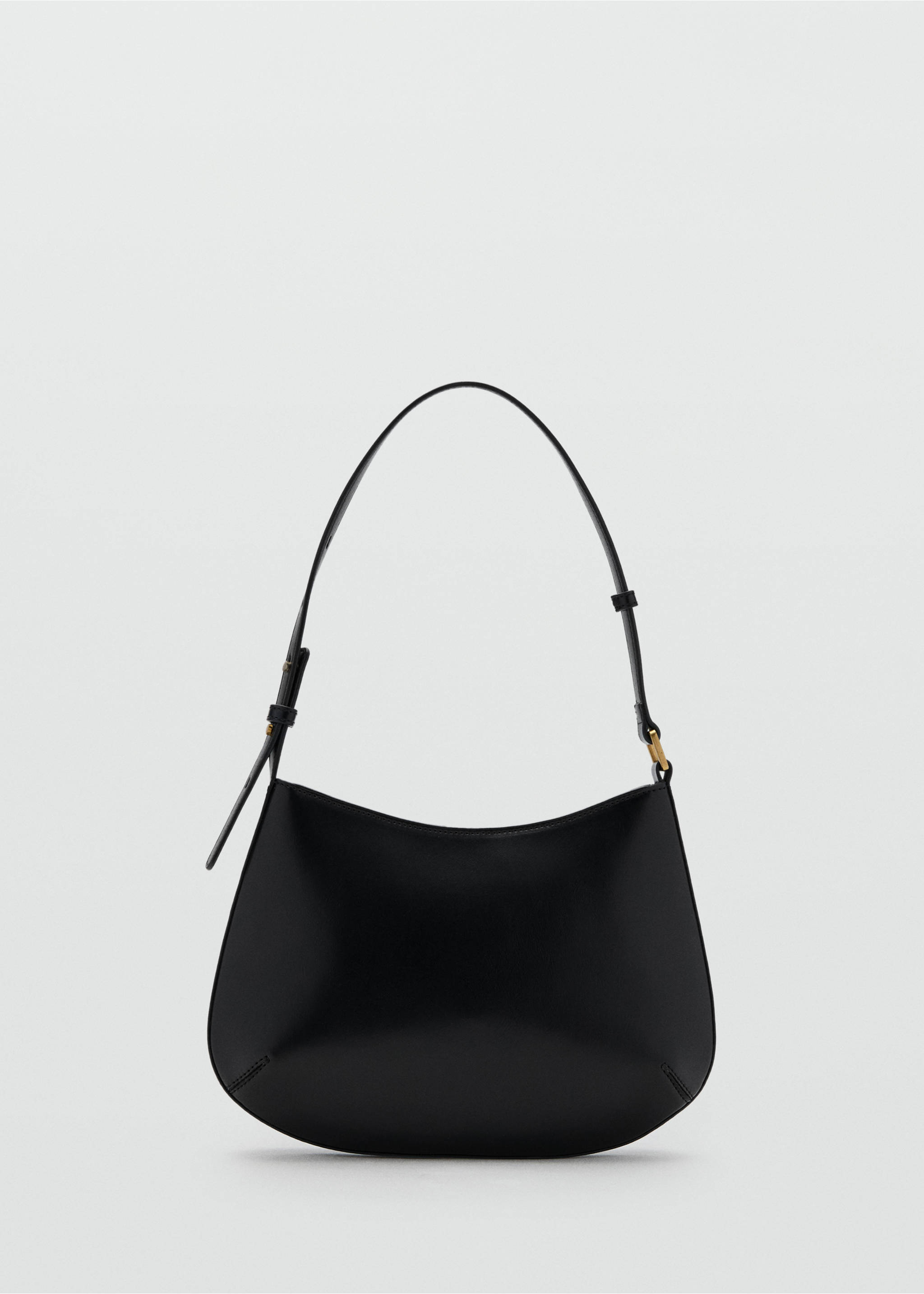Oval shoulder bag - Article without model, Black. Ref: 17024787-00.