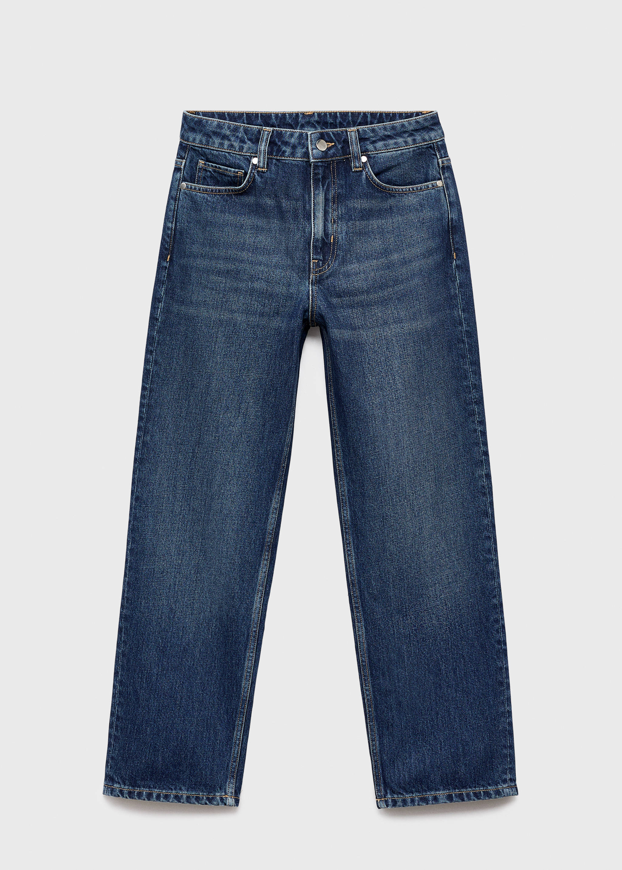 Raka jeans medium midja - Artikel utan modell