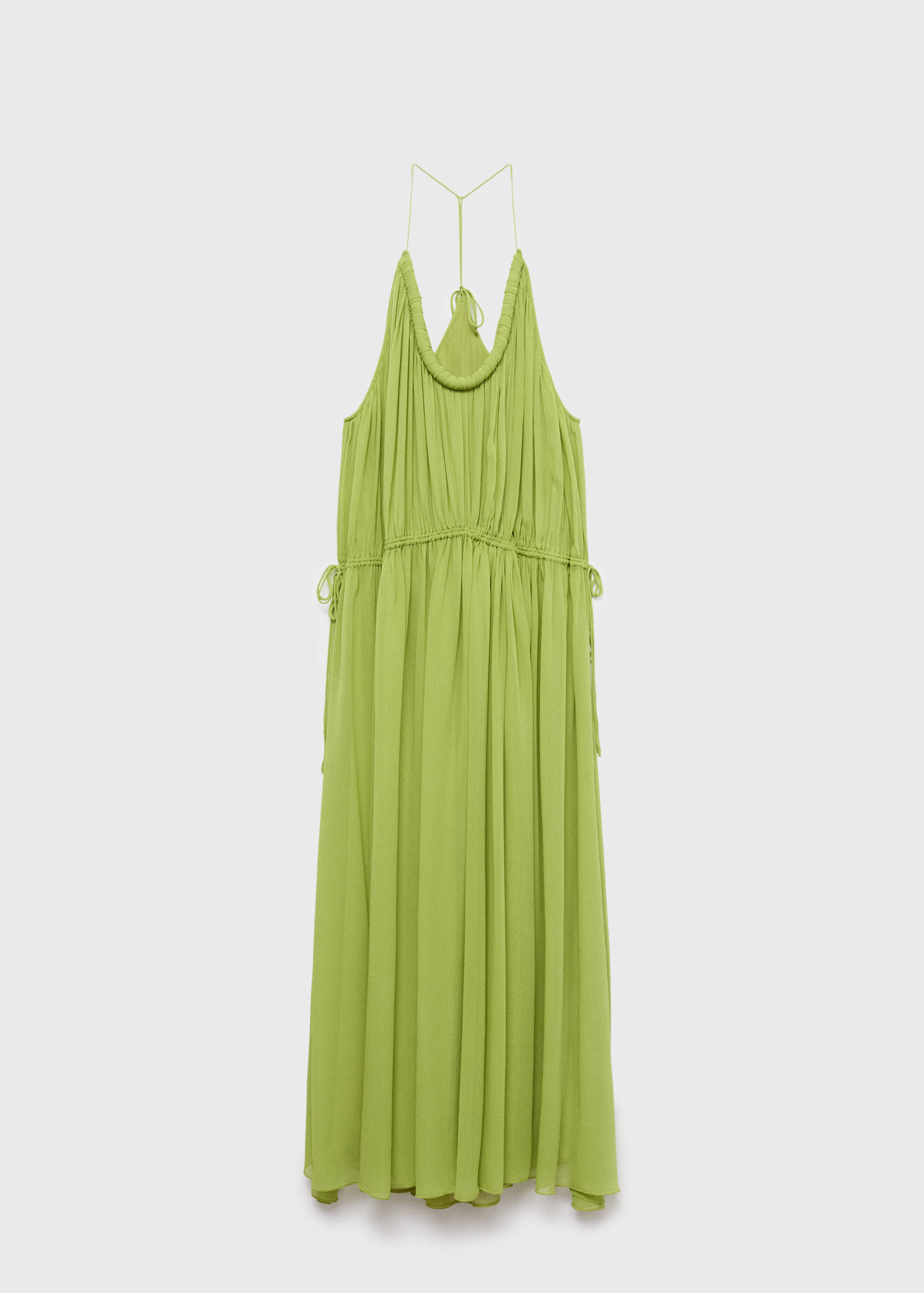 Oversized pleated dress - Article without model
