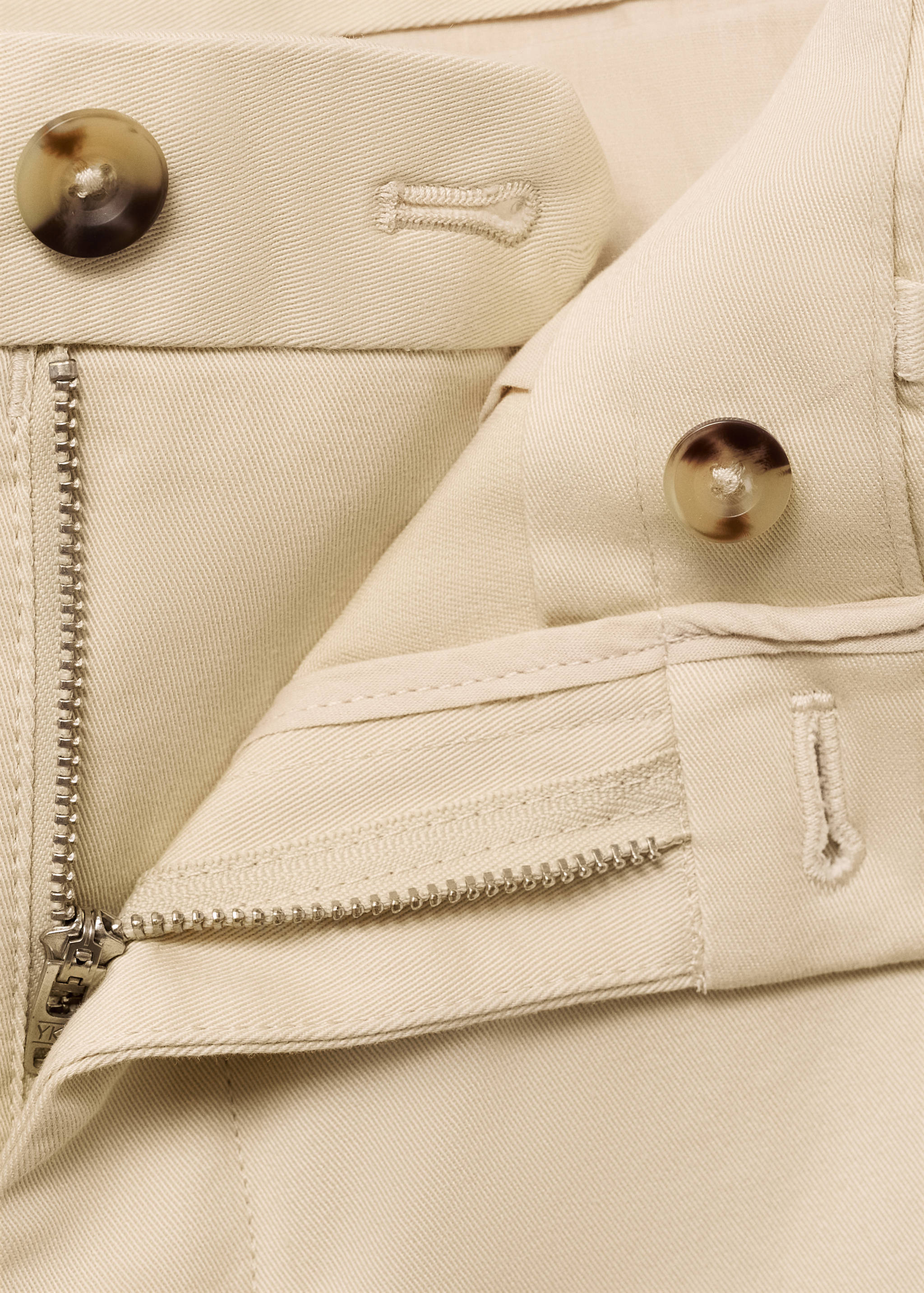 Barna slim-fit twill chino trousers - Details of the article 8
