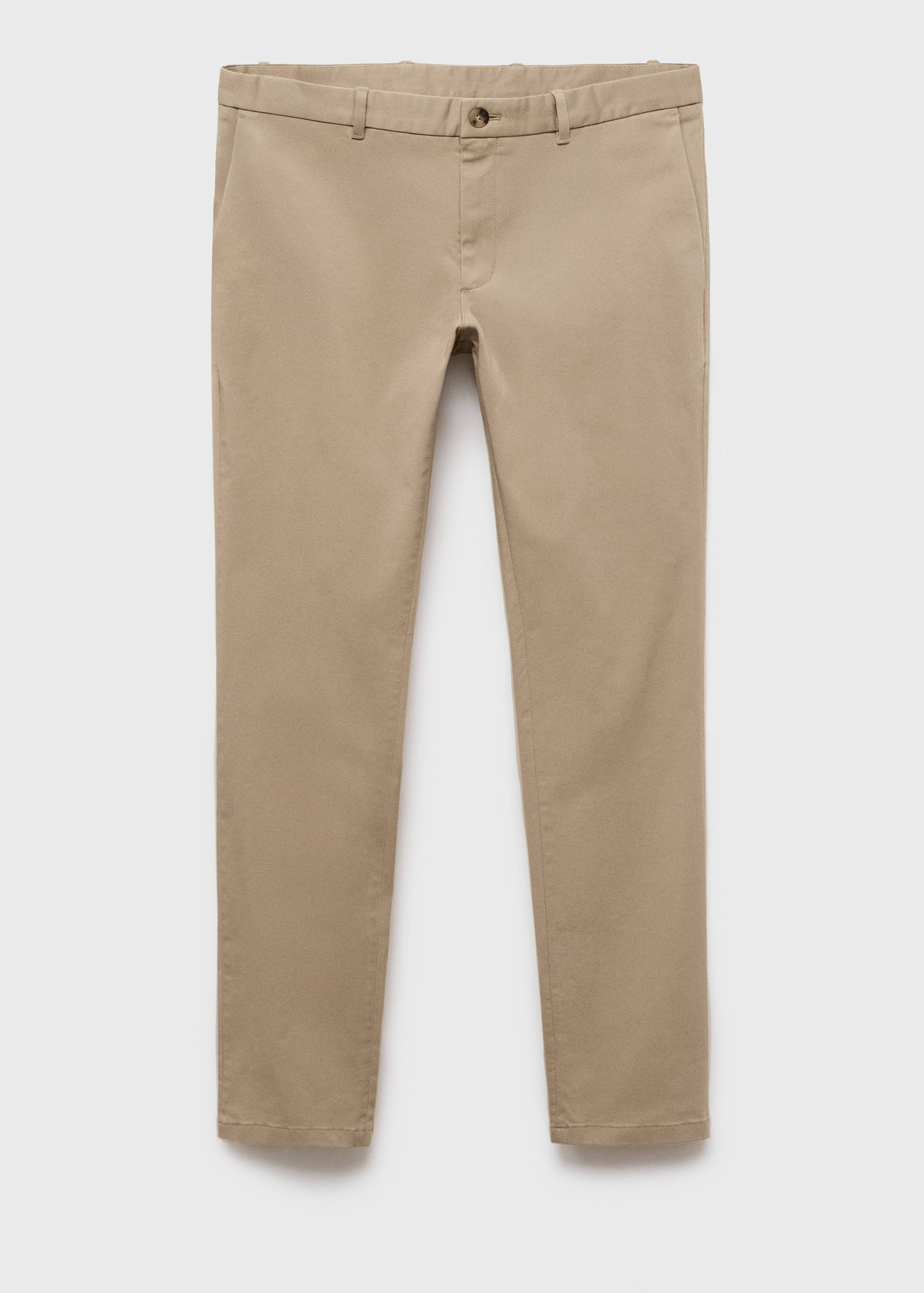 Barna slim-fit twill chino trousers - Article without model