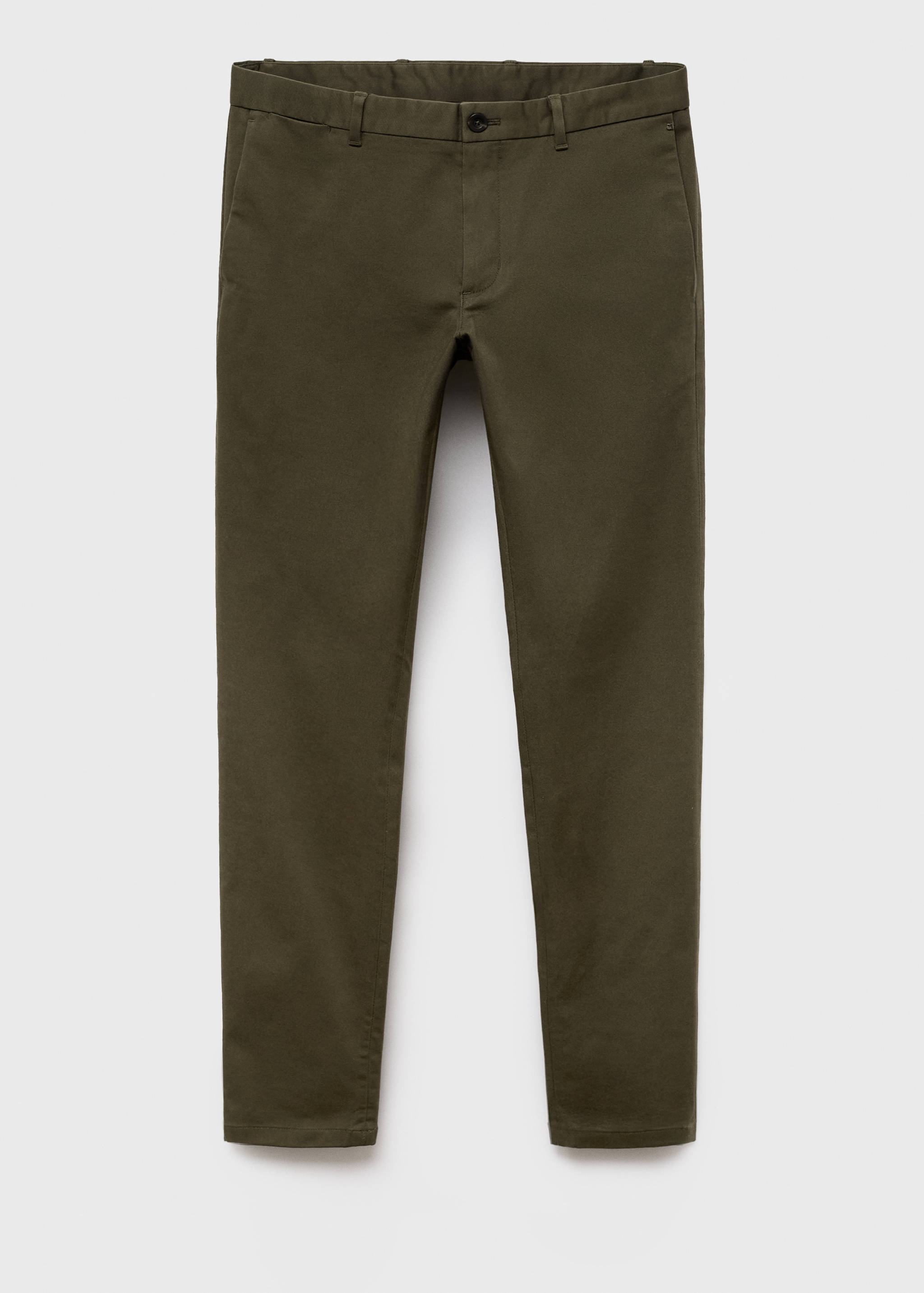 Barna slim-fit twill chino trousers - Article without model