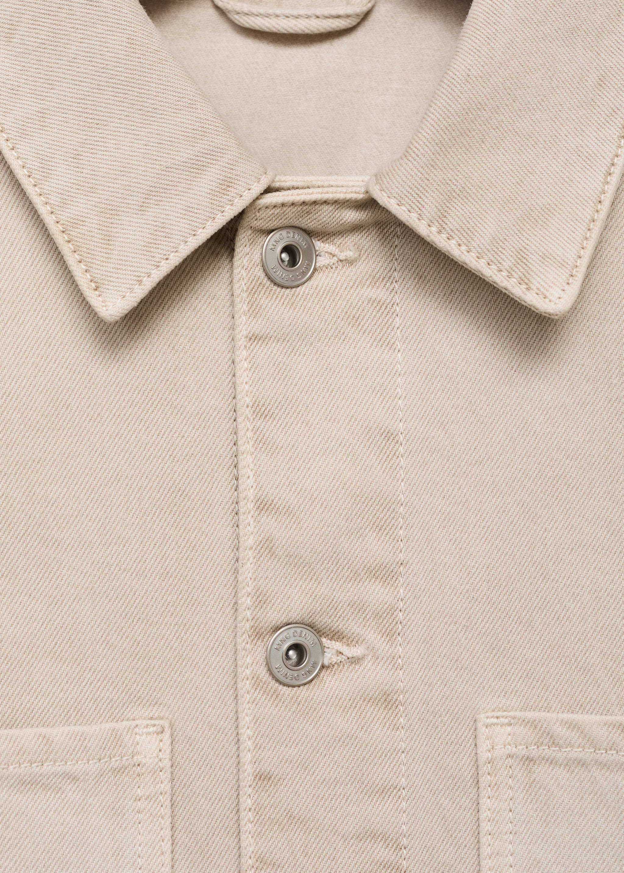 Blouson en jean poches - Détail de l'article 8